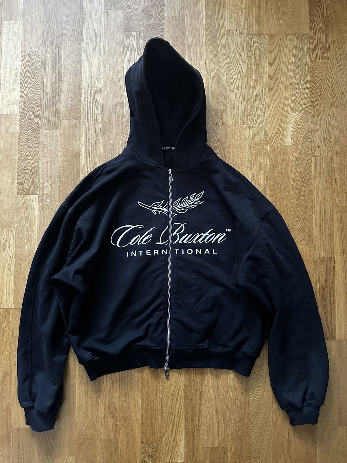 image of Cole Buxton International Hoodie in Black, Men's (Size 2XL)