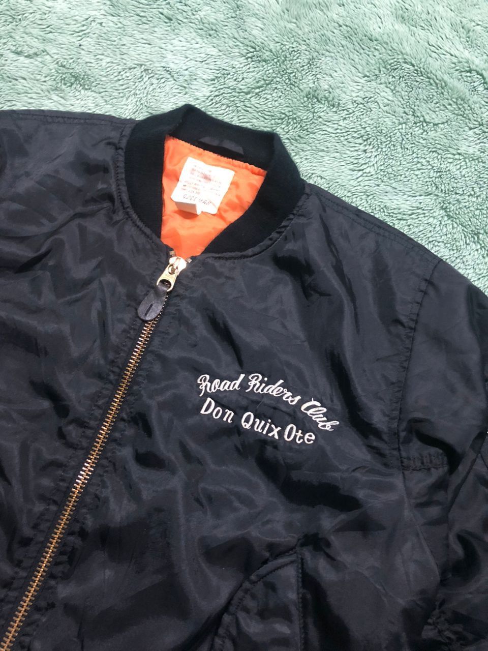 Japanese Brand JAPANESE BRAND GLEEMAN ROAD RIDERS CLUB BOMBER JACKET Size US M / EU 48-50 / 2 - 4 Thumbnail