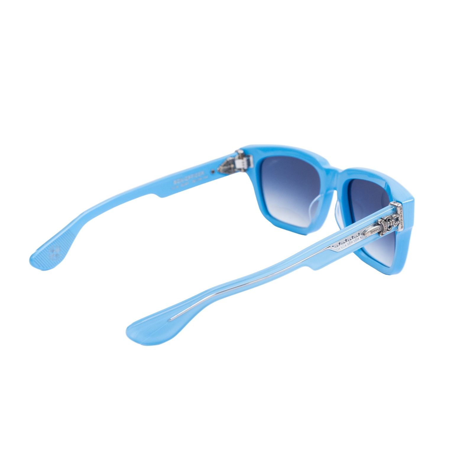 Chrome Hearts Box Officer Baby Blue Sunglasses Size ONE SIZE - 4 Thumbnail