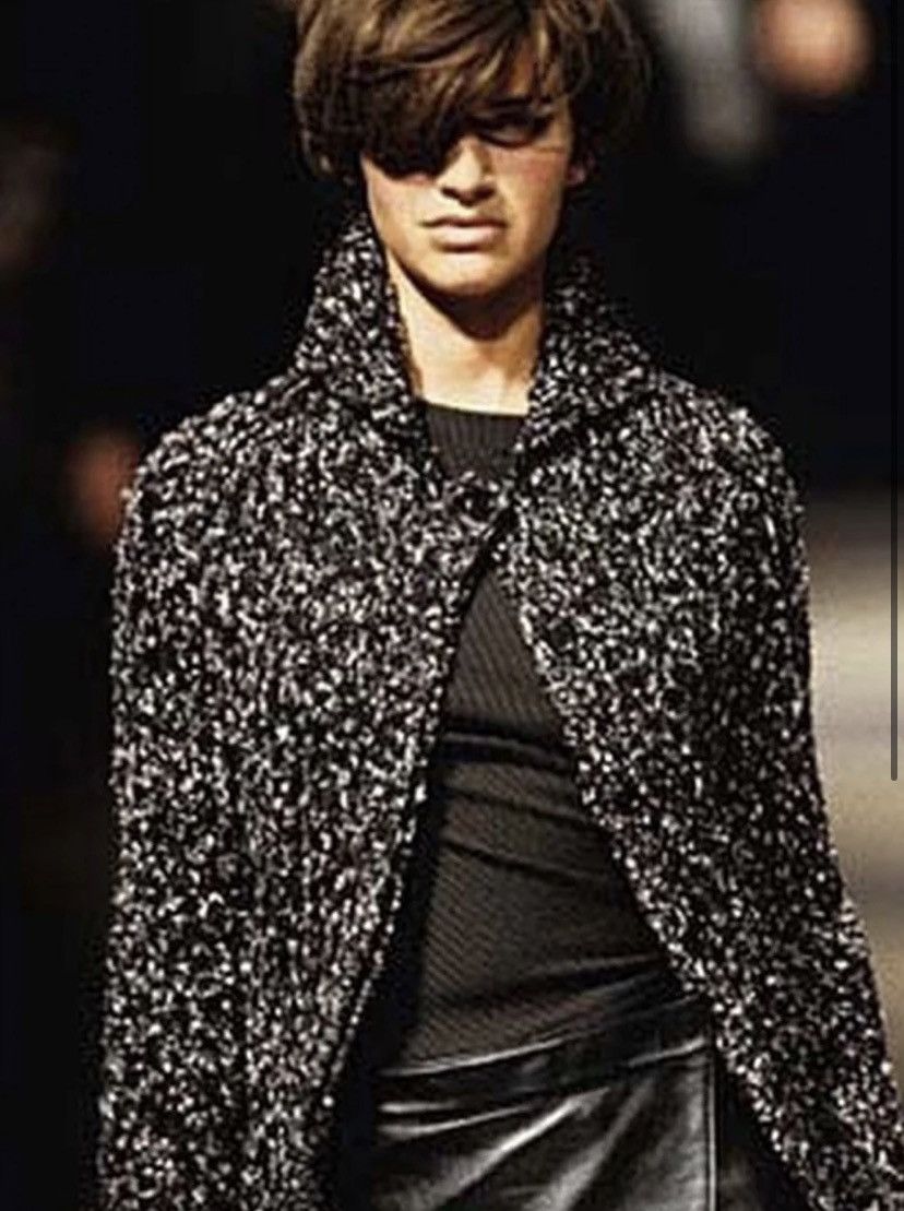Helmut Lang Archive 1992 Twisted Gathered Layer Sheer Top Size M / US 6-8 / IT 42-44 - 8 Thumbnail