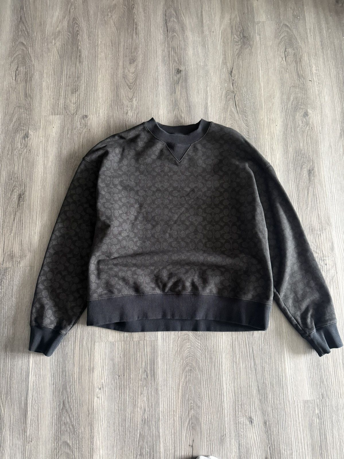 Coach coach essential signature crewneck Size US M / EU 48-50 / 2 - 1 Thumbnail