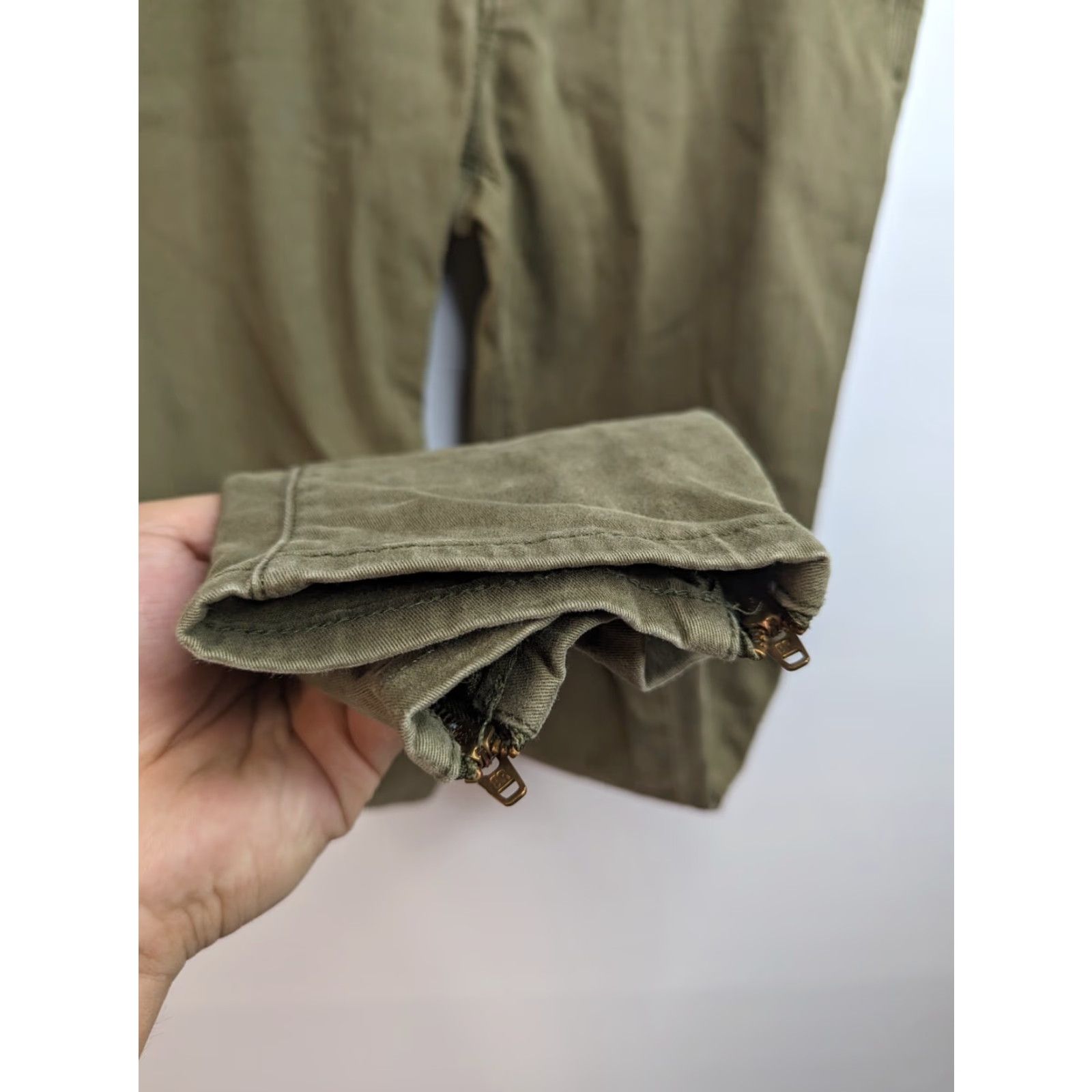 Banana Republic VINTAGE Banana Republic Women's Pine Corduroy Slim Ankle Pants 27P 32in Waist 25in Inseam Stretch Regular Mens Womens Girls Size 27" / US 4 / IT 40 - 5 Thumbnail