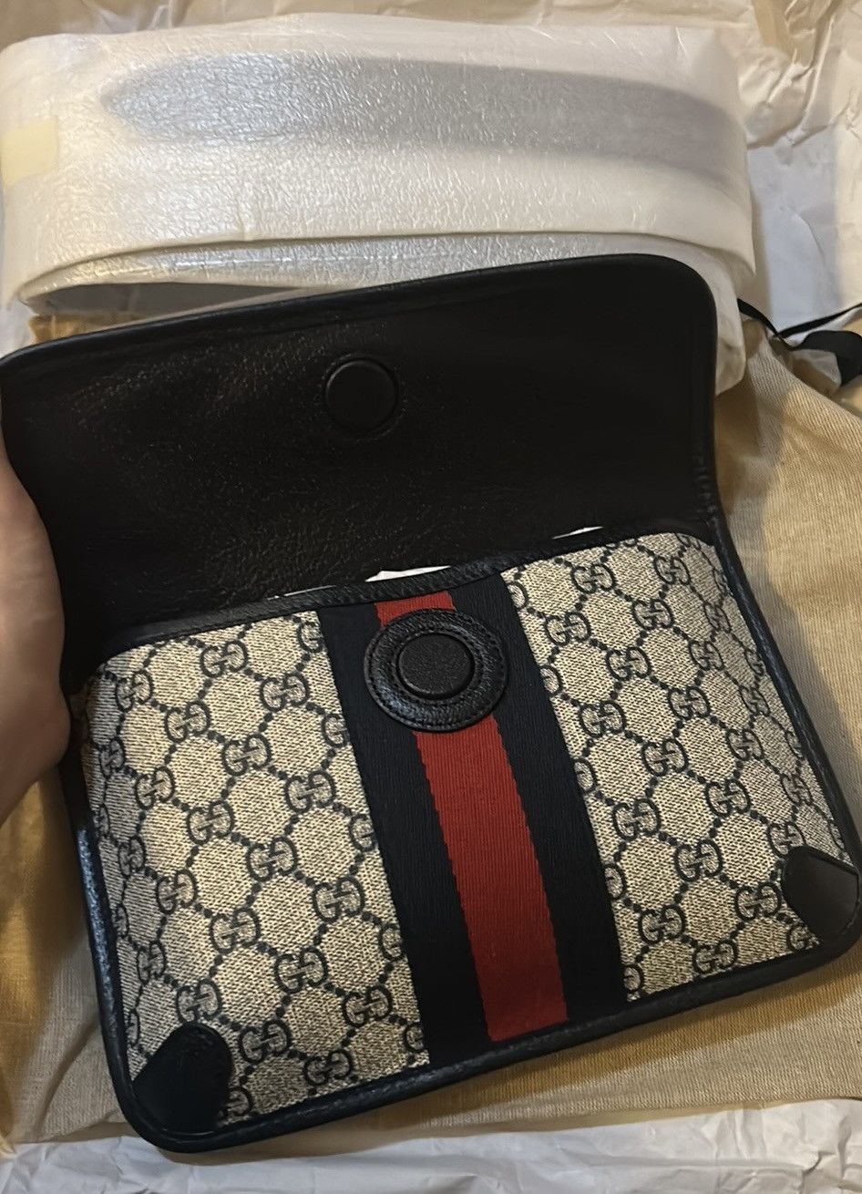 Gucci Gucci Ophidia Canvas with Leather Trim Belt Bag size 90 Size 36 - 5 Thumbnail