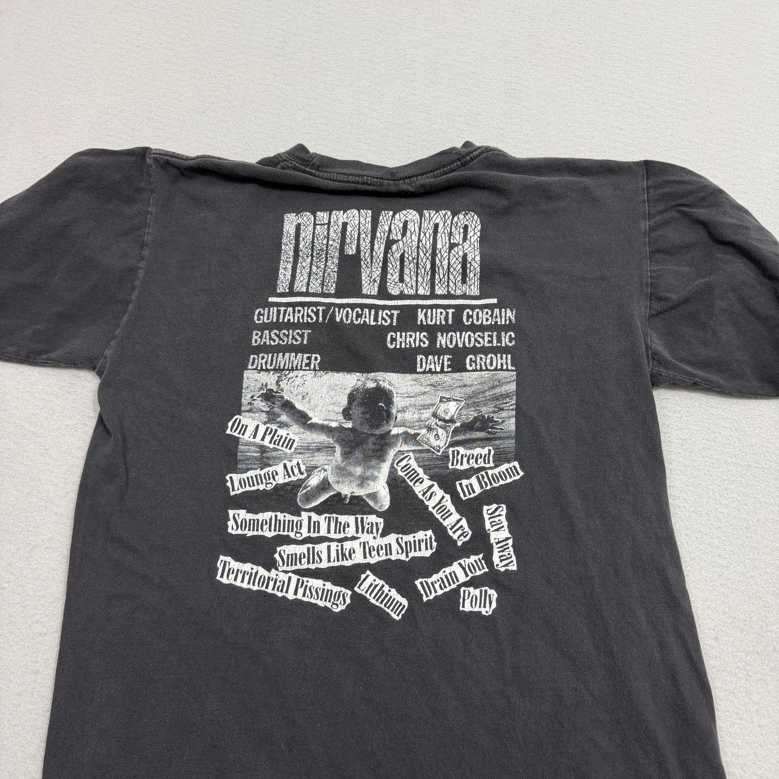 Vintage Vintage Nirvana Nevermind Promo Shirt Medium Kurt Cobain Size US M / EU 48-50 / 2 - 5 Thumbnail