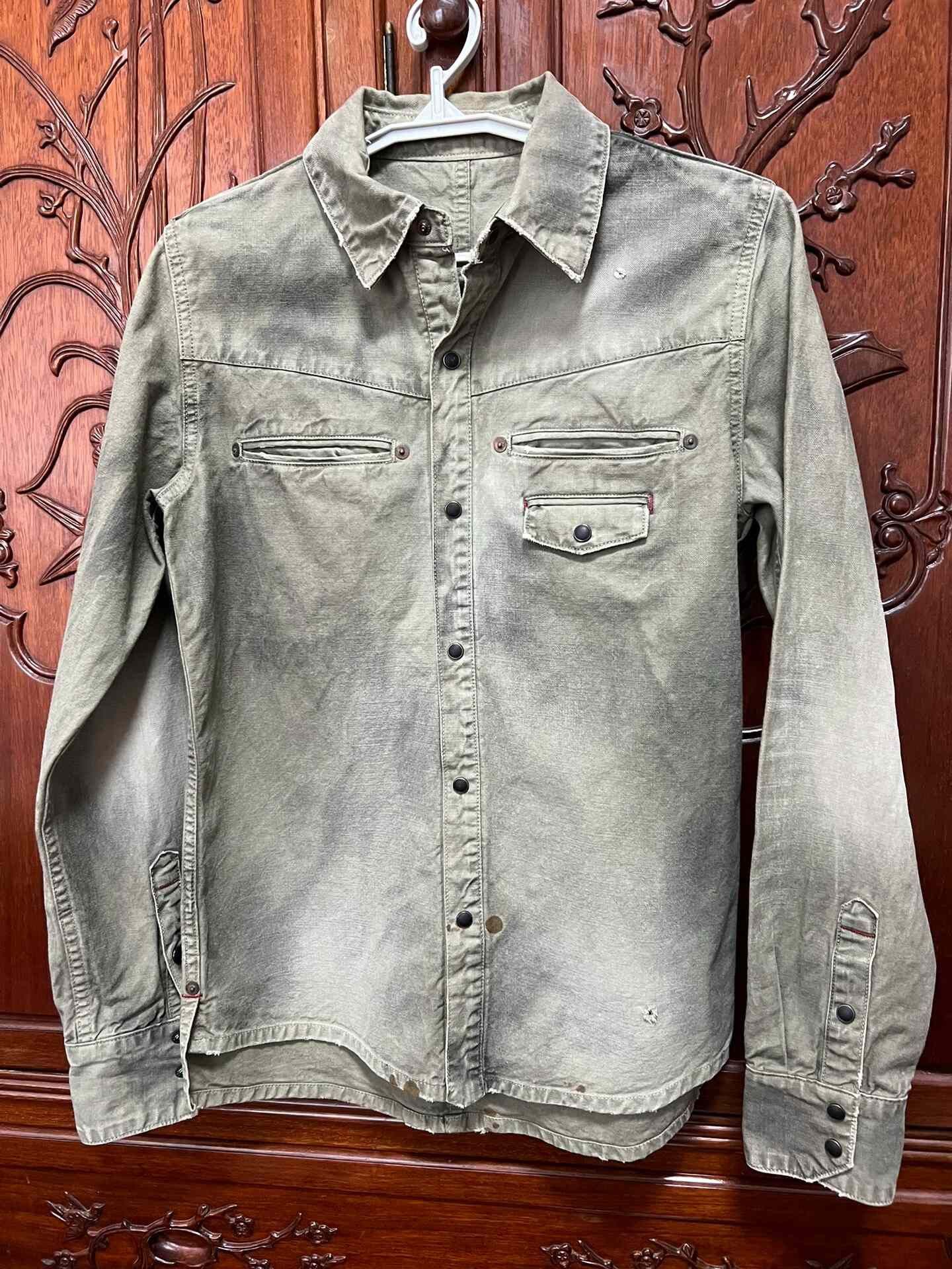 Dita Deeta Long Sleeve Distressed T-shirt Size US S / EU 44-46 / 1 - 1 Thumbnail