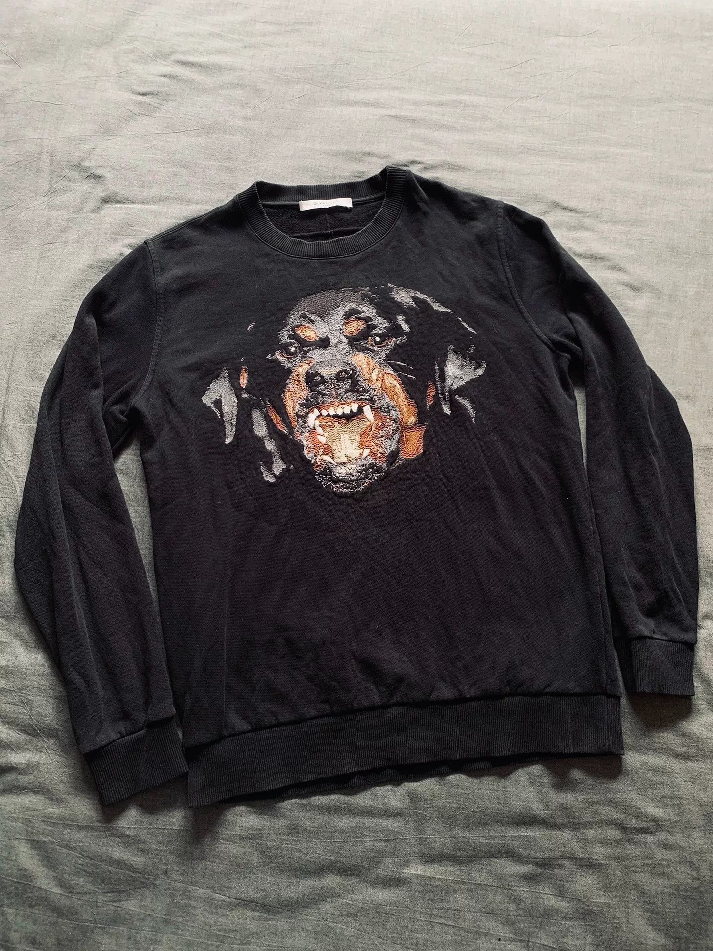 Givenchy Givenchy Dog Embroidery Double-Layer Sweatshirt Size US S / EU 44-46 / 1 - 1 Thumbnail