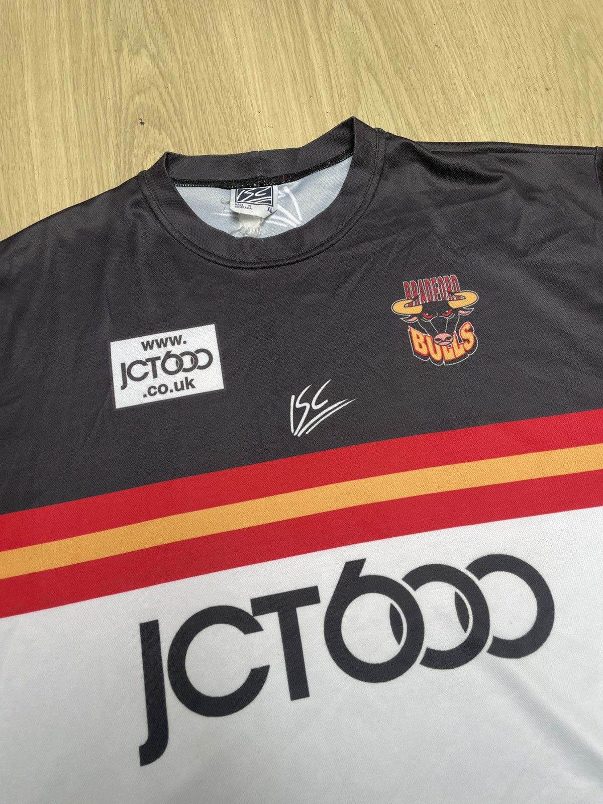Other BRADFORD BULLS 2004 football RUGBY JERSEY ISC MEN Size US XL / EU 56 / 4 - 4 Thumbnail