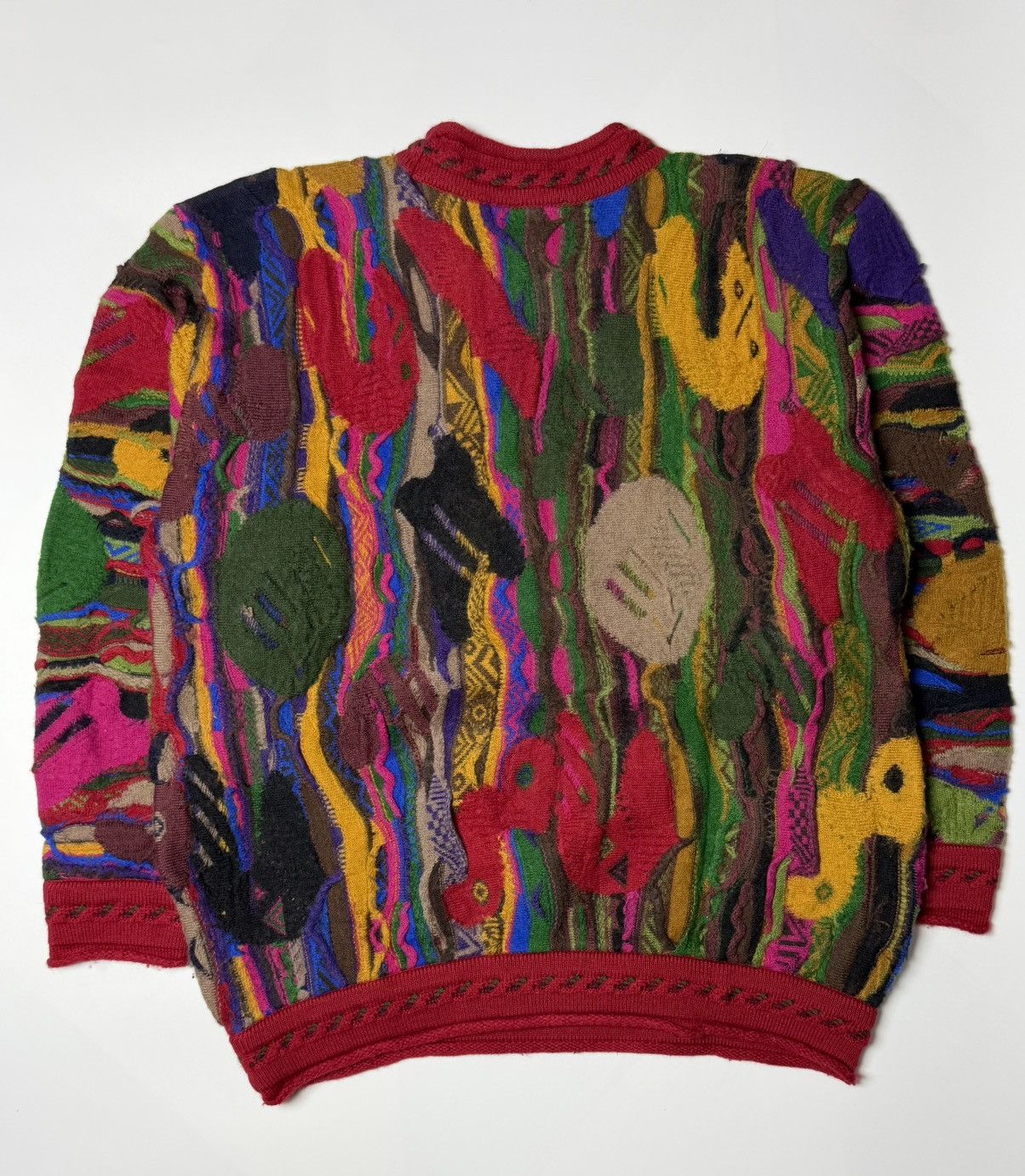 Coogi Coogi - 3D Wool Sweater Size US S / EU 44-46 / 1 - 8 Thumbnail