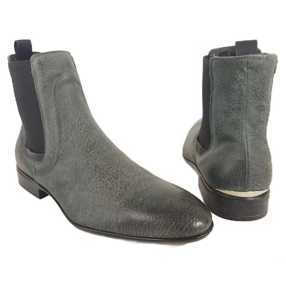 John Richmond John Richmond Leather Chelsea Boots Size 39 US 9 Womens Blue Size US 9 / IT 39 - 1 Thumbnail