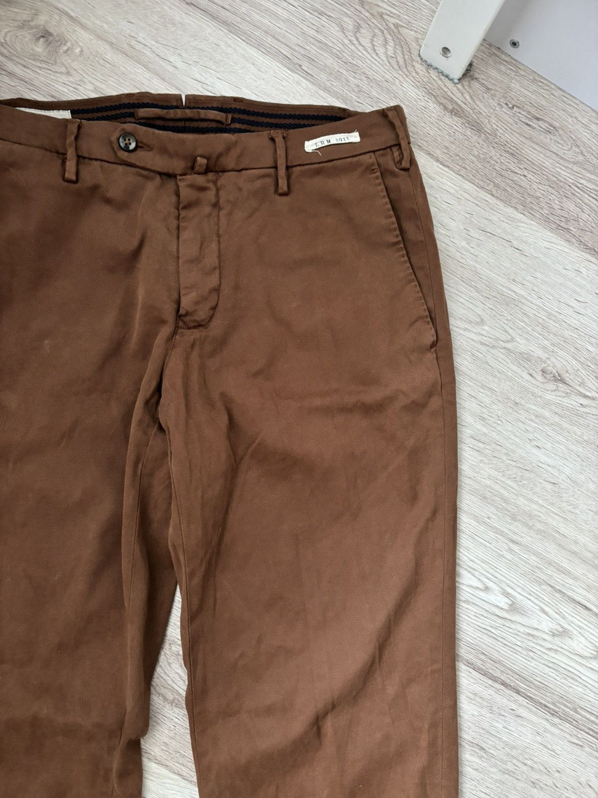 L.B.M. 1911 LBM 1911 brown pants model 8480 Size US 30 / EU 46 - 4 Thumbnail