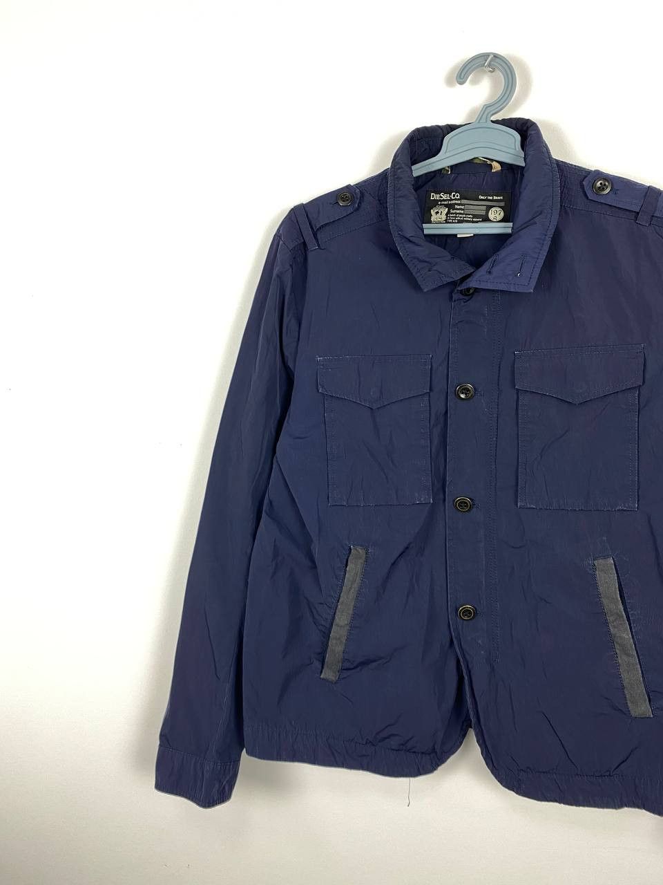 Diesel × Japanese Brand Diesel Motorcycle Opium Avantgarde Nylon Jacket Size US M / EU 48-50 / 2 - 2 Thumbnail
