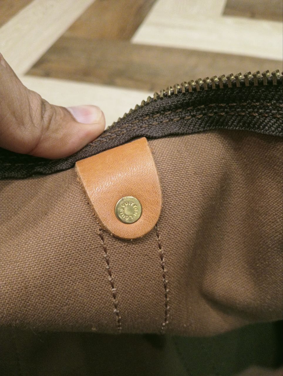 Louis Vuitton VINTAGE LOUIS VUITTON KEEPALL 60 ECLAIR BAG Size ONE SIZE - 25 Thumbnail