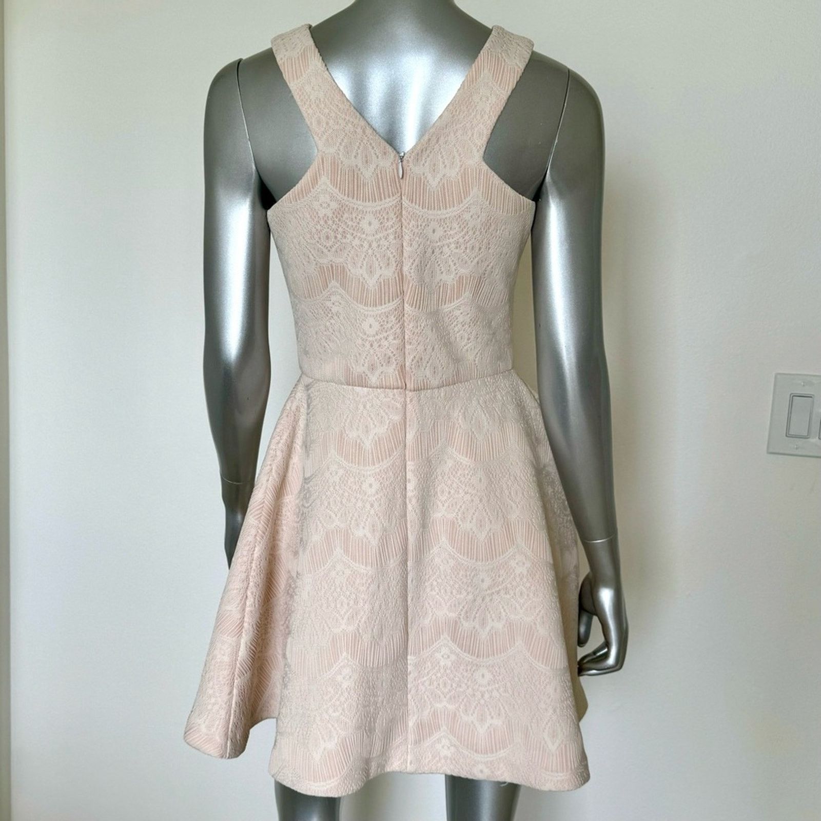 Other AQUA Dress, Size M, Lace beige Size M / US 6-8 / IT 42-44 - 2 Thumbnail