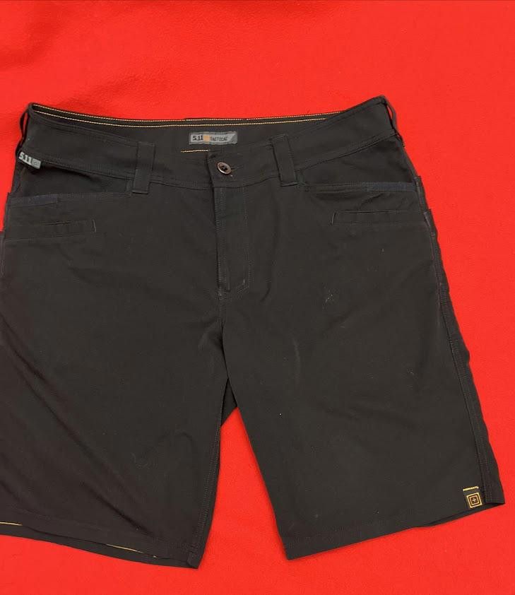 Designer 5.11 Tactical Black Shorts Size US 36 / EU 52 - 7 Thumbnail