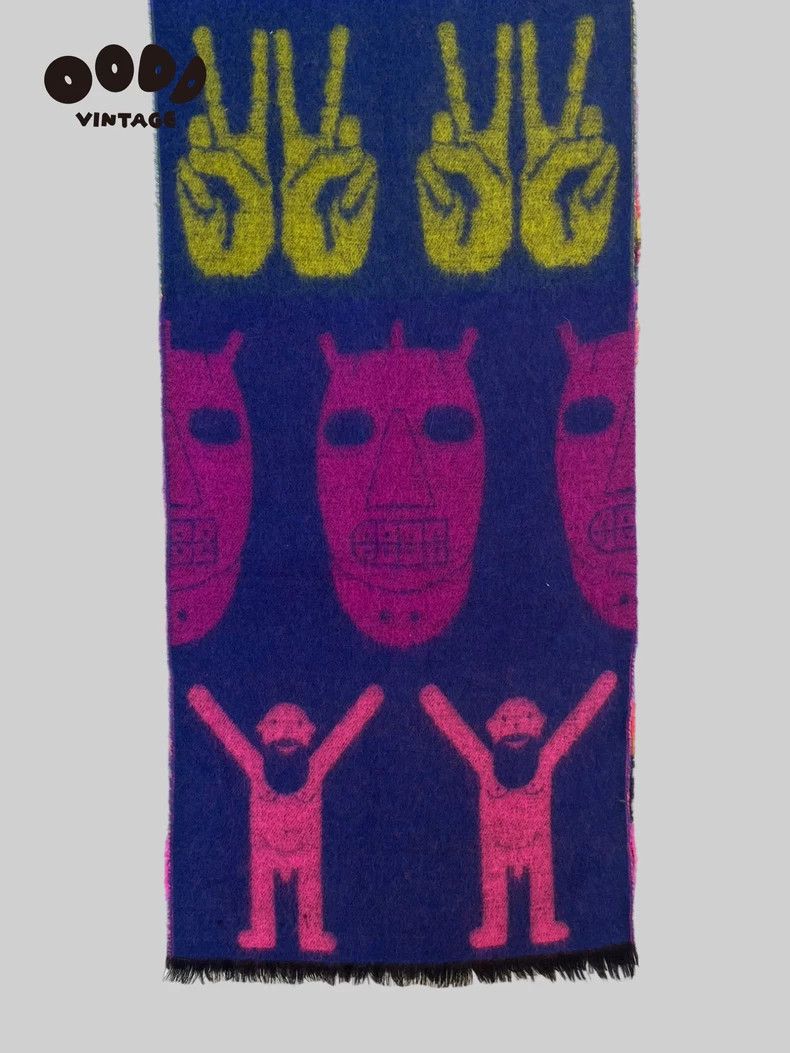 Walter Van Beirendonck walter van beirendonck ultra-long multi-element scarf cloa Size ONE SIZE - 5 Thumbnail