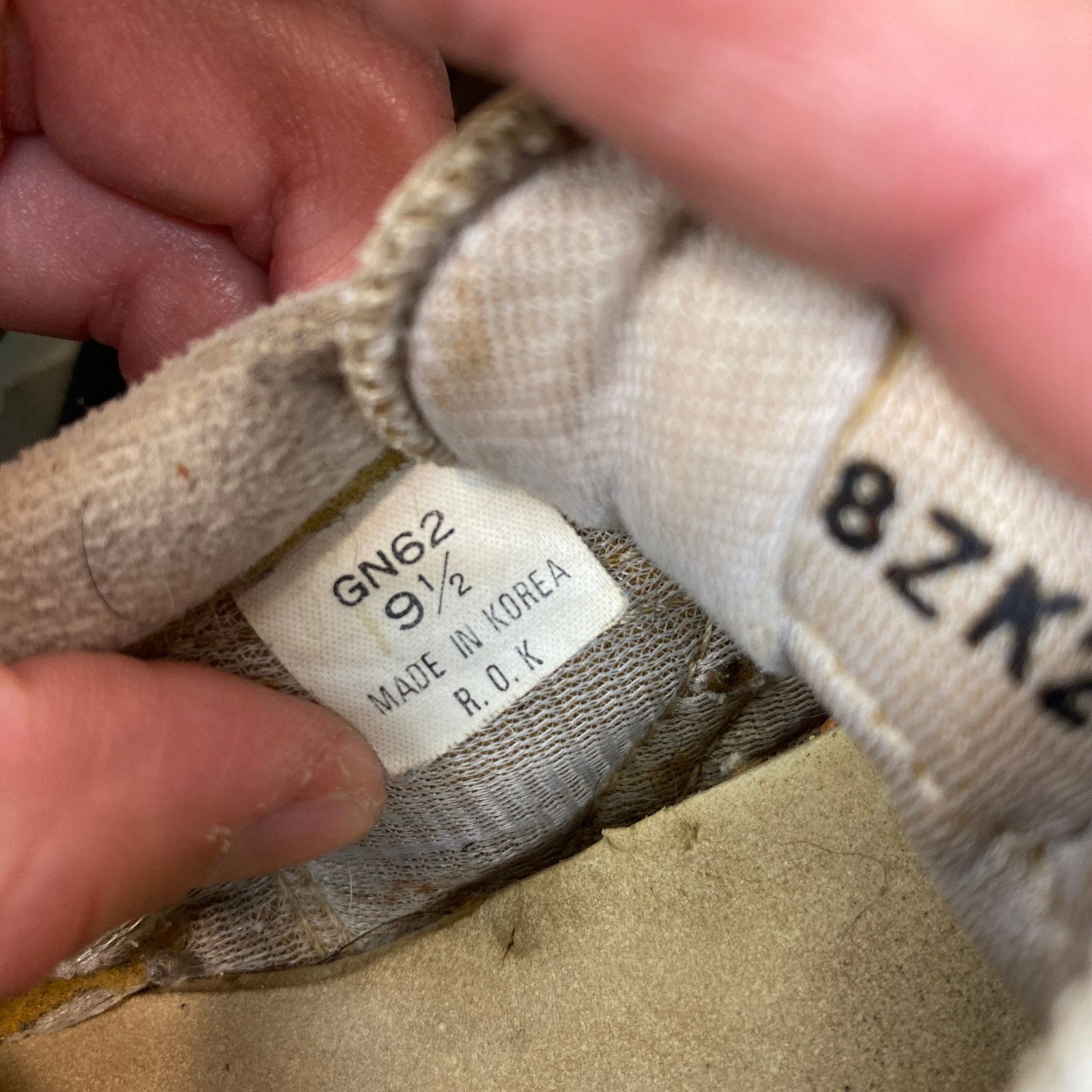 Asics × Vintage VTG 80s Asics Gel GN62 Running Sneakers 9.5 Made in Korea Size US 9.5 / EU 42-43 - 9 Thumbnail