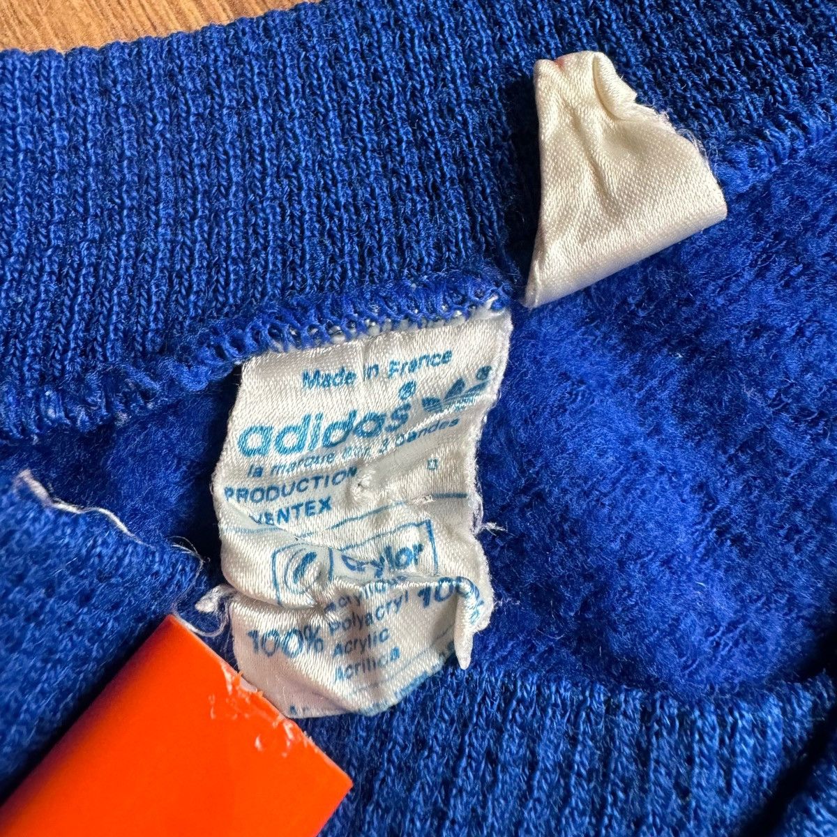 Adidas × Vintage Vintage Adidas Ventex Sweatshirt 70s 80s Made In France S Size US S / EU 44-46 / 1 - 7 Thumbnail