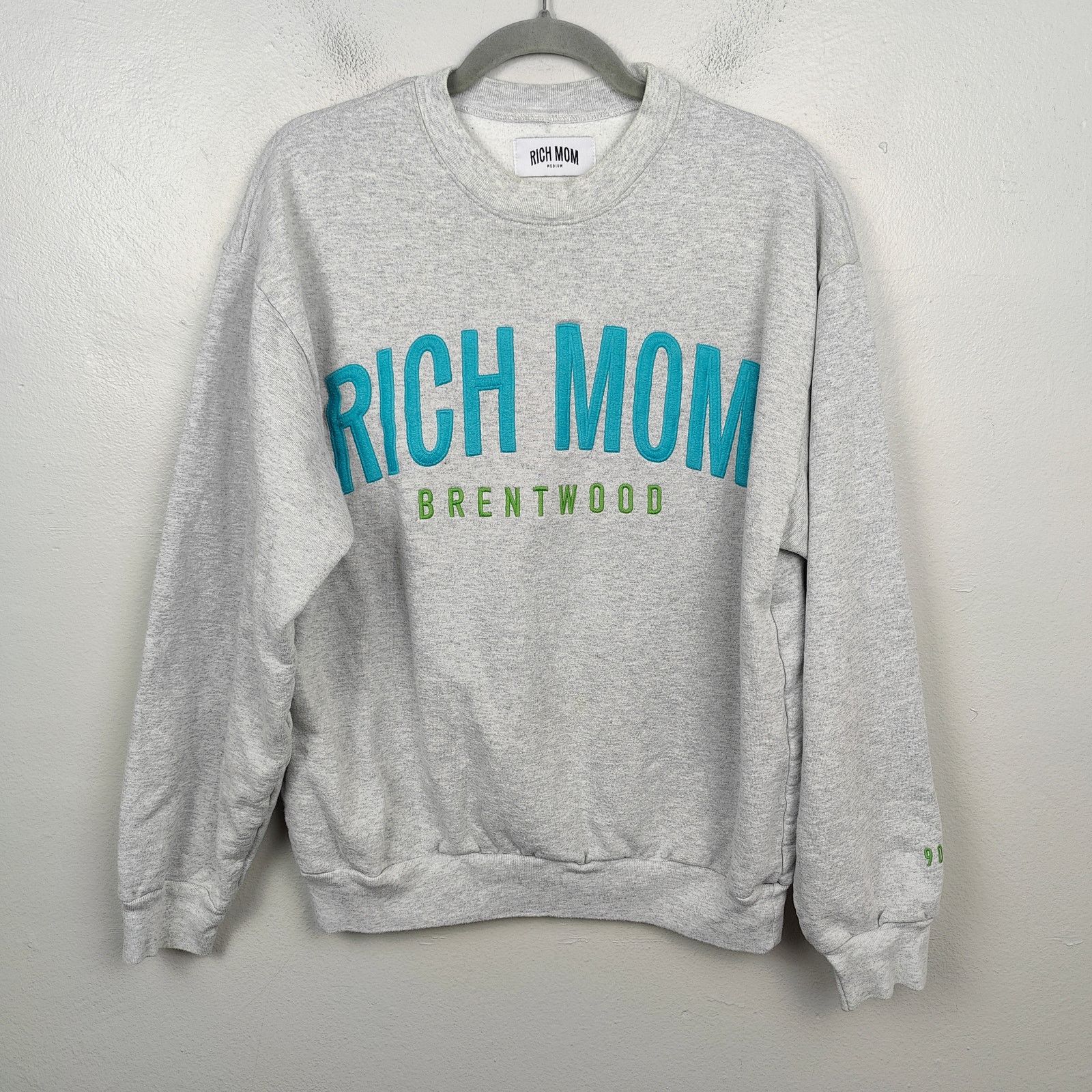 Other Rich Mom Brentwood Sweatshirt Size Medium 90049 Gray Size M / US 6-8 / IT 42-44 - 1 Thumbnail