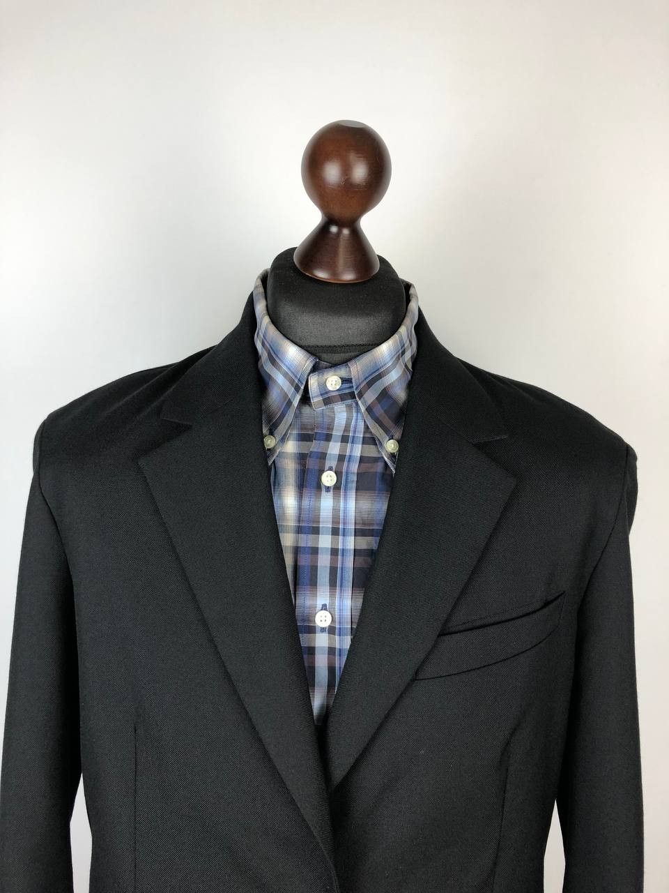 Arket ARKET Marzotto/166 Wool Blazer Jacket Black size 40 Size 40R - 3 Thumbnail