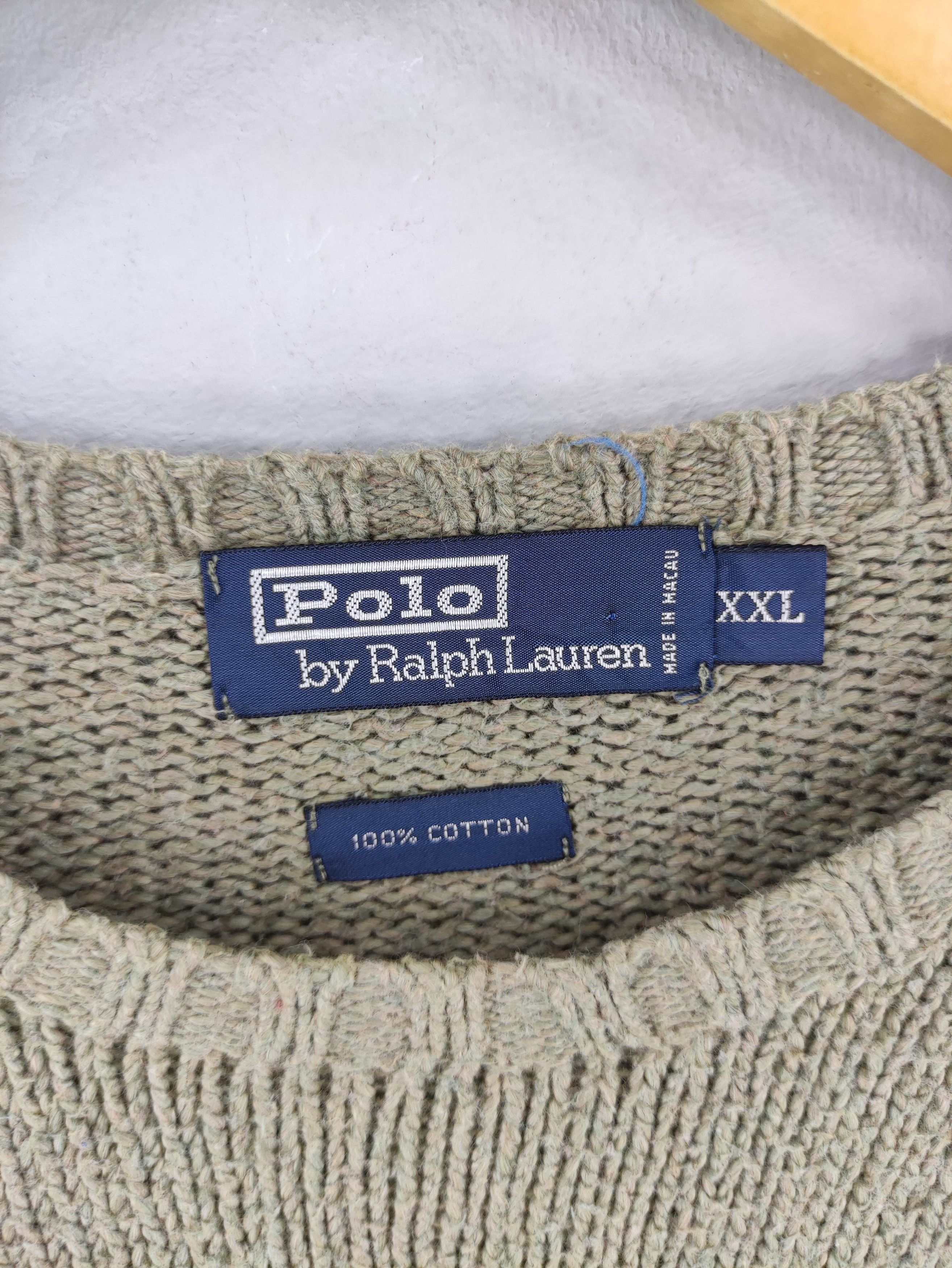 Polo Ralph Lauren Vintage Polo Ralph Lauren Knit Sweater Jumper Size US XXL / EU 58 / 5 - 3 Thumbnail