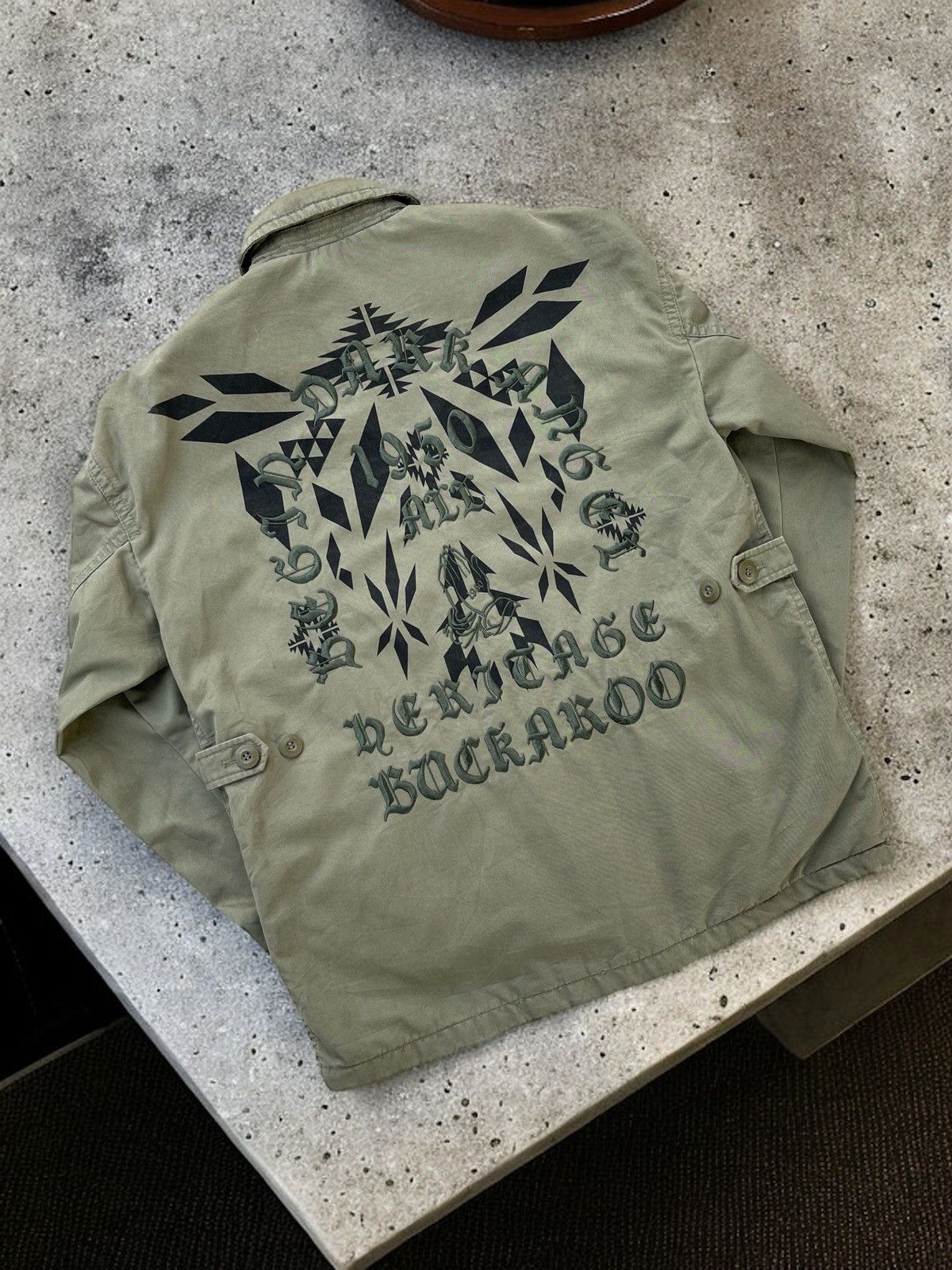 BUCKAROO 🔥BUCKAROO EMBROIDERED LOGO M65 FIELD JACKET Size US M / EU 48-50 / 2 - 4 Thumbnail