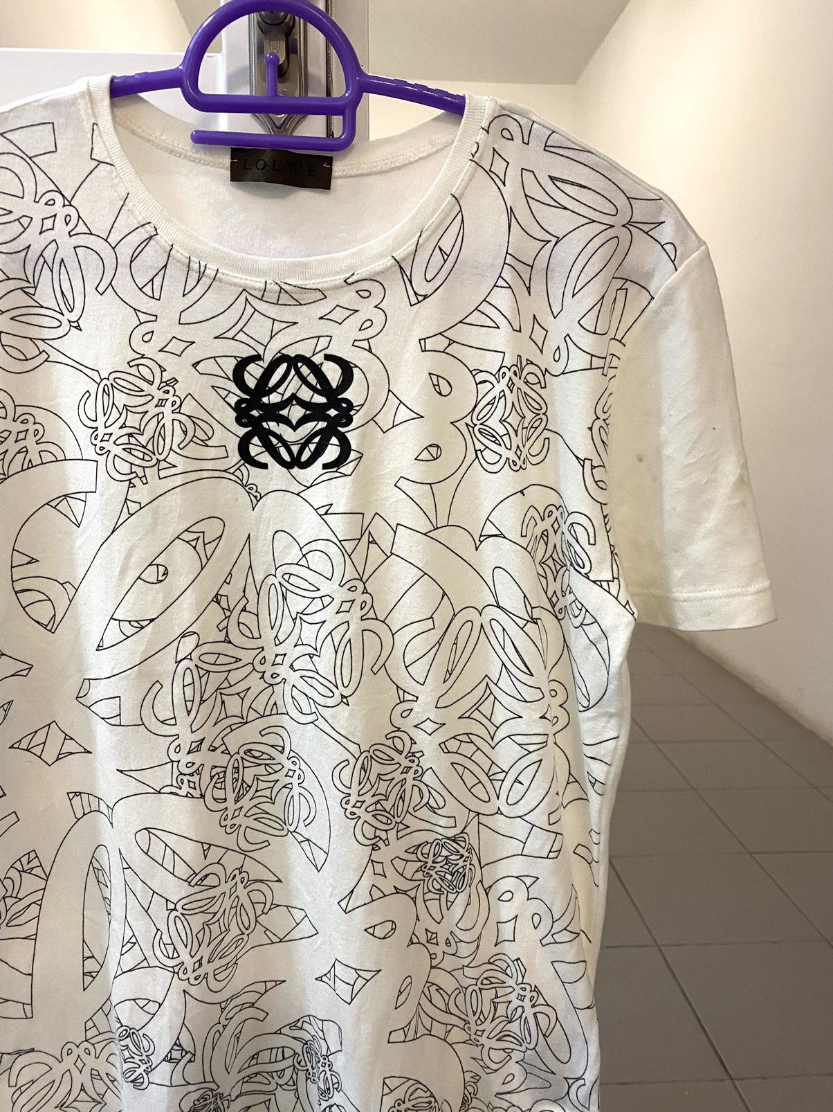 Loewe Vintage Loewe Fullprint Tee Size S / US 4 / IT 40 - 3 Thumbnail