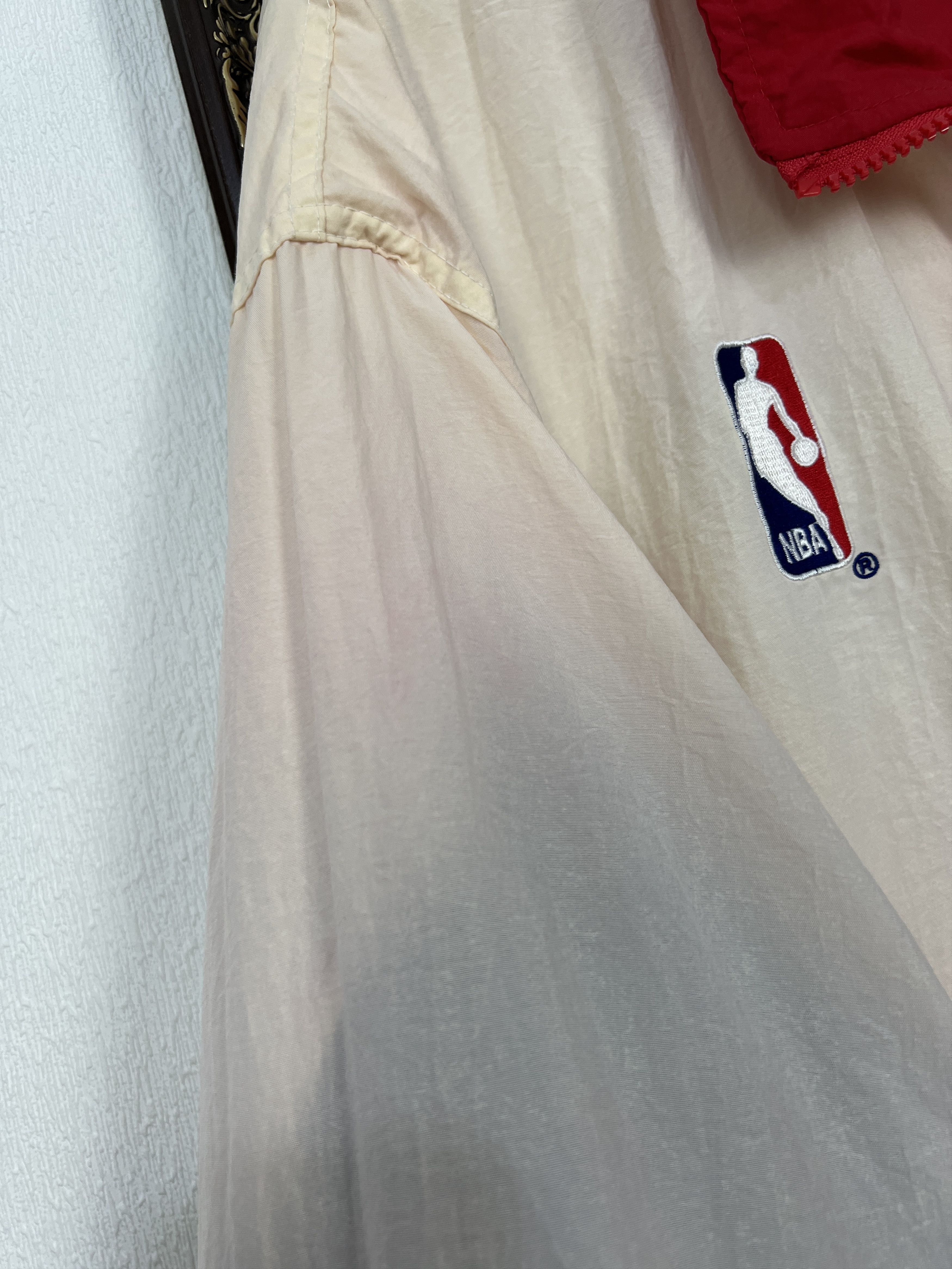 Starter Vintage 90's Starter Chicago Bulls NBA Warm Up Jacket Size US L / EU 52-54 / 3 - 8 Thumbnail