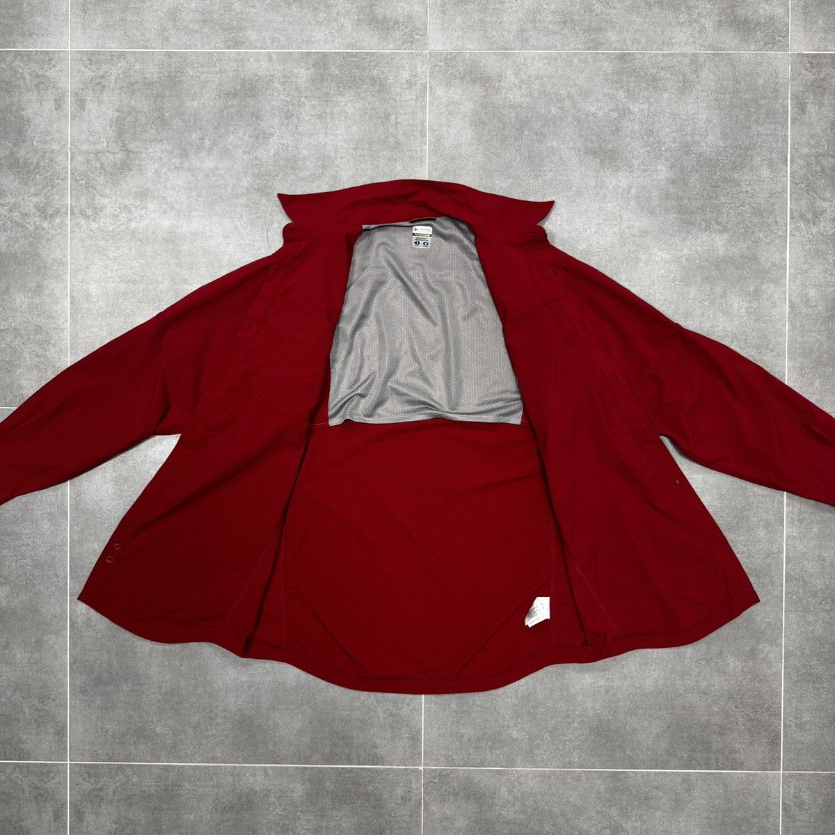 Columbia Columbia Titanium Omni Dry Men Button Nylon Overshirt Size L Size US L / EU 52-54 / 3 - 14 Thumbnail