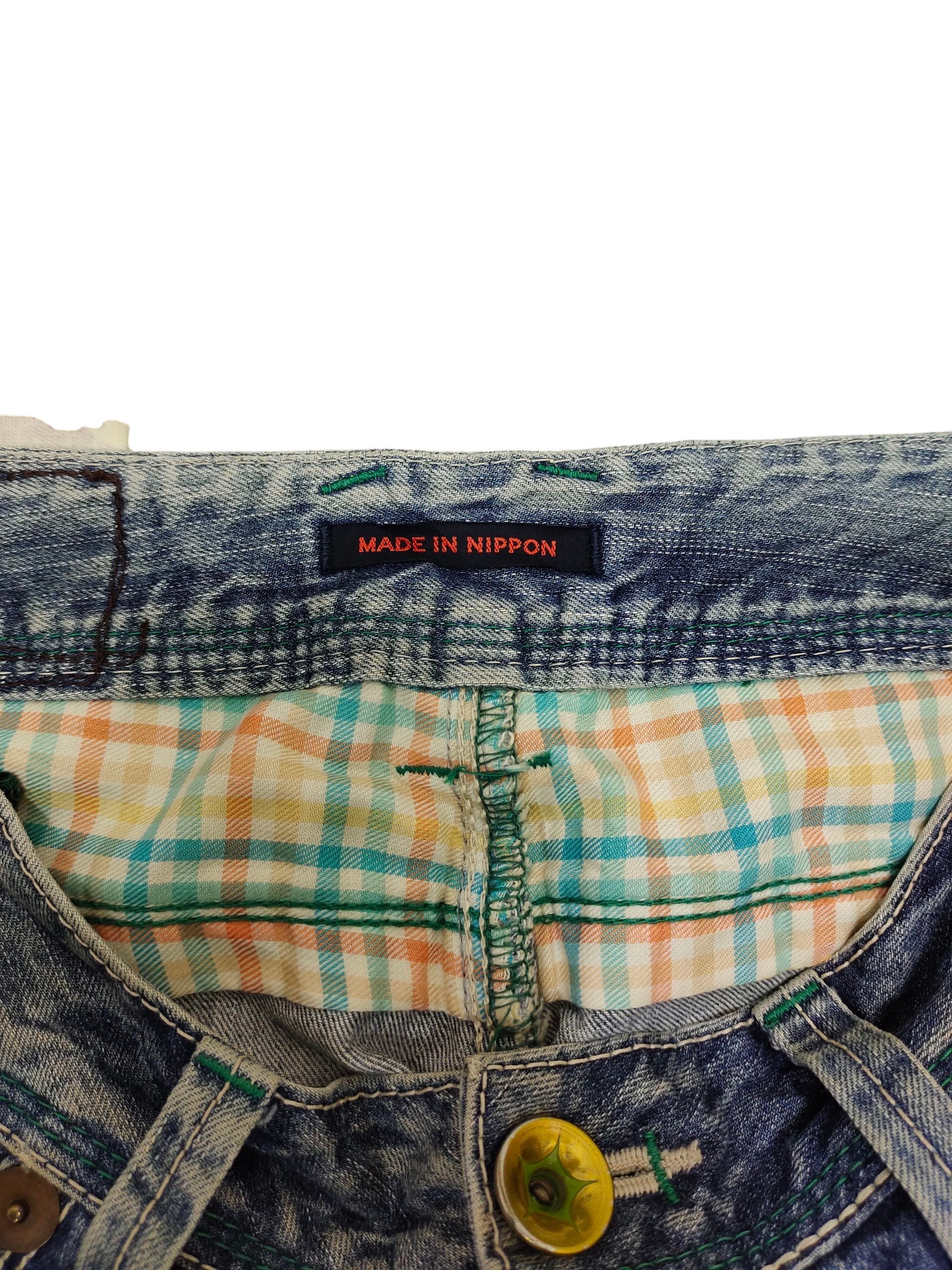Comme des Garcons × Undercover Et Boite Japan Clawmark Distress Faded Denim Jeans Size US 28 / EU 44 - 11 Thumbnail