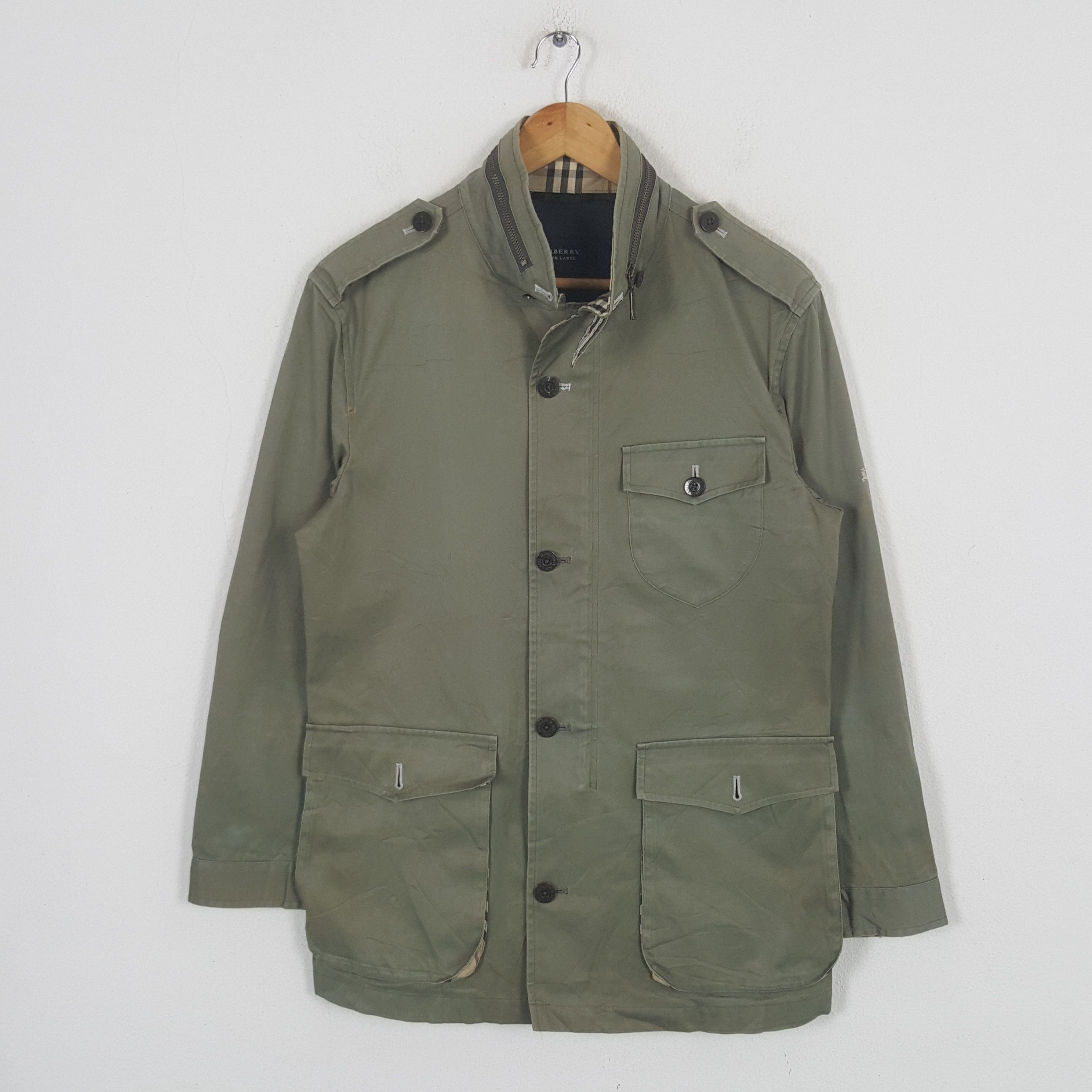 Burberry × Vintage Vintage Burberry London Designer Brand Parka Jacket C287N18 Size US XXL / EU 58 / 5 - 1 Thumbnail