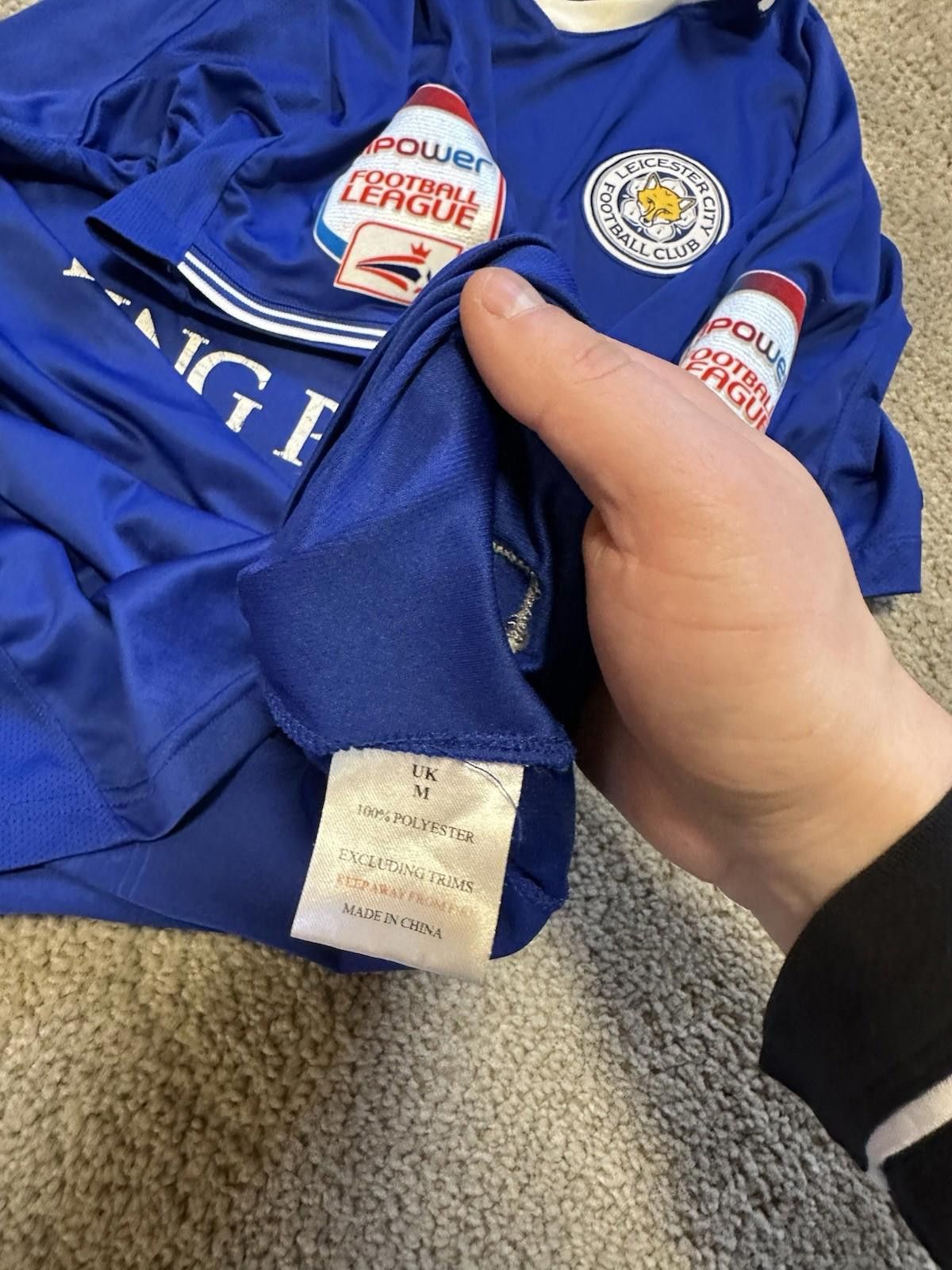 Other LEICESTER CITY 2011 2012 FOOTBALL SHIRT SOCCER JERSEY BURRDA Size US M / EU 48-50 / 2 - 7 Thumbnail