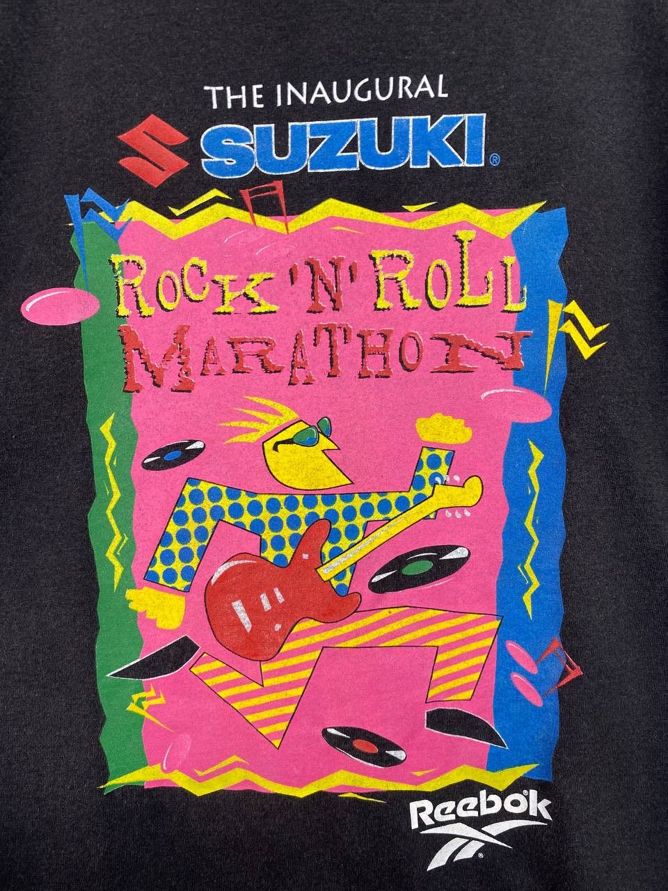 Vintage vintage rock n roll marathon finisher tee Size US L / EU 52-54 / 3 - 7 Thumbnail