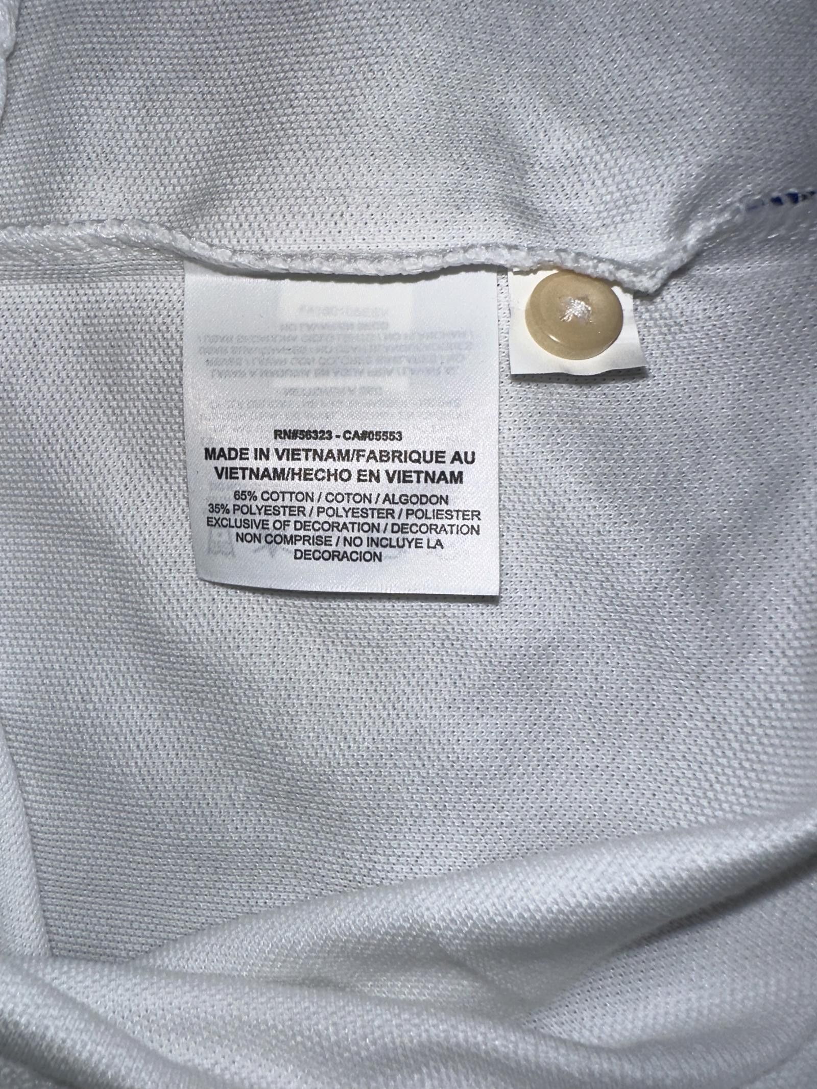 Nike Nike Men’s RF Roger Federer Solid Performance Tennis White Polo Shirt Size US S / EU 44-46 / 1 - 6 Thumbnail