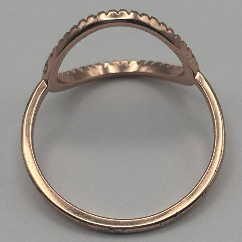 Other Rose Gold Circle Ring Size ONE SIZE - 6 Thumbnail