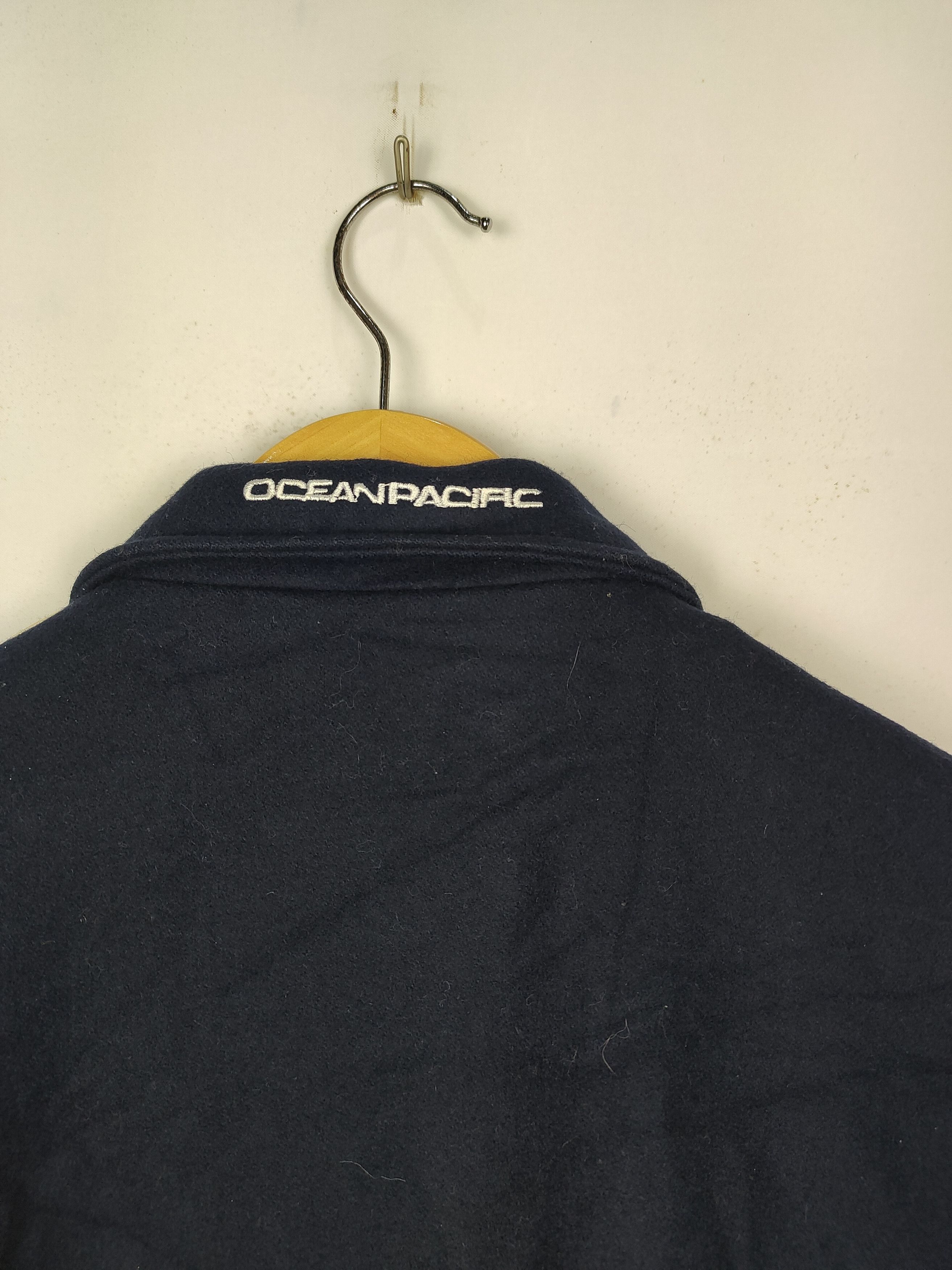 Ocean Pacific Ocean Pacific Wool Zipper Jacket Size US M / EU 48-50 / 2 - 8 Thumbnail