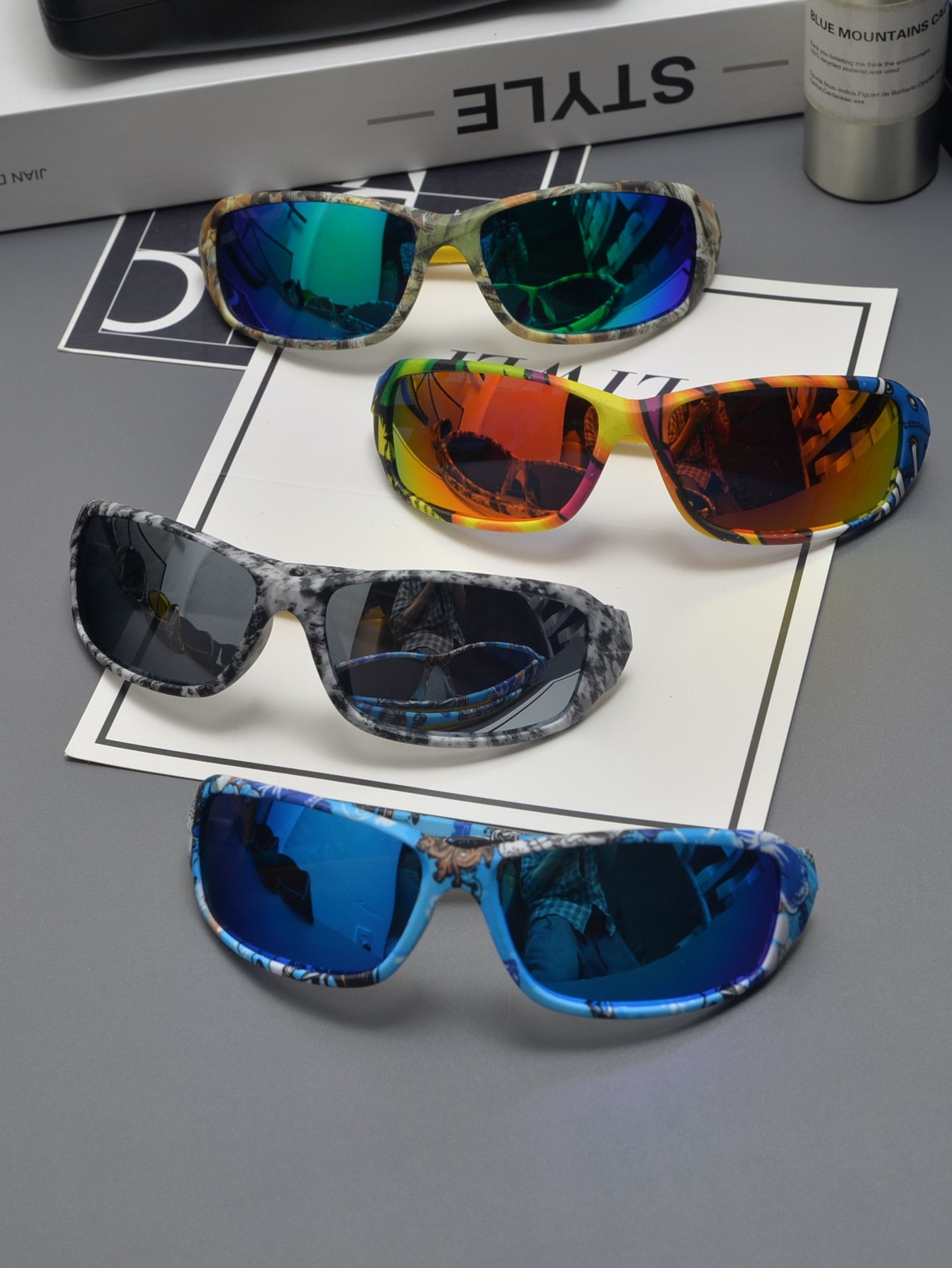 Electric Visual New Design Street ins style custom avant-garde sunglasses Size ONE SIZE - 2 Thumbnail