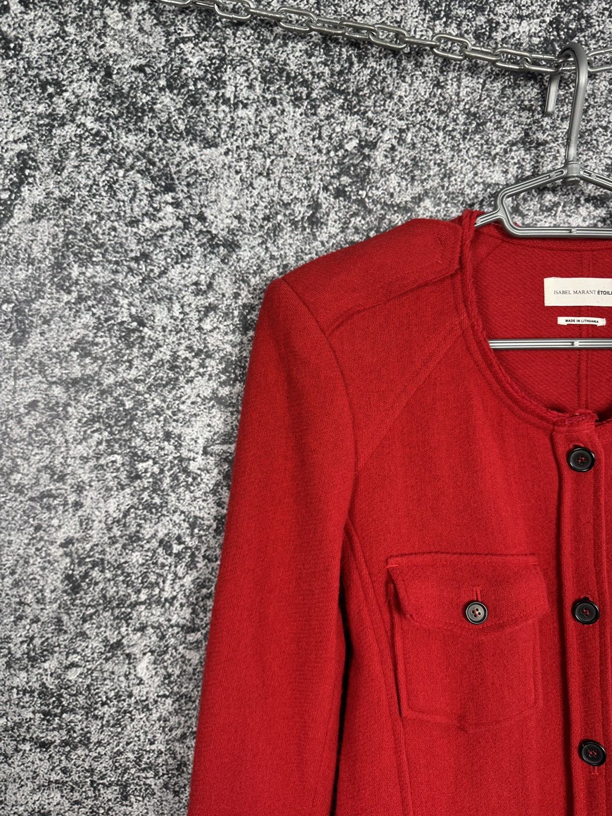 Isabel Marant Etoile Isabel Marant Etoile Wool Jacket Rea Parisian Chic Military Size XS / US 0-2 / IT 36-38 - 3 Thumbnail
