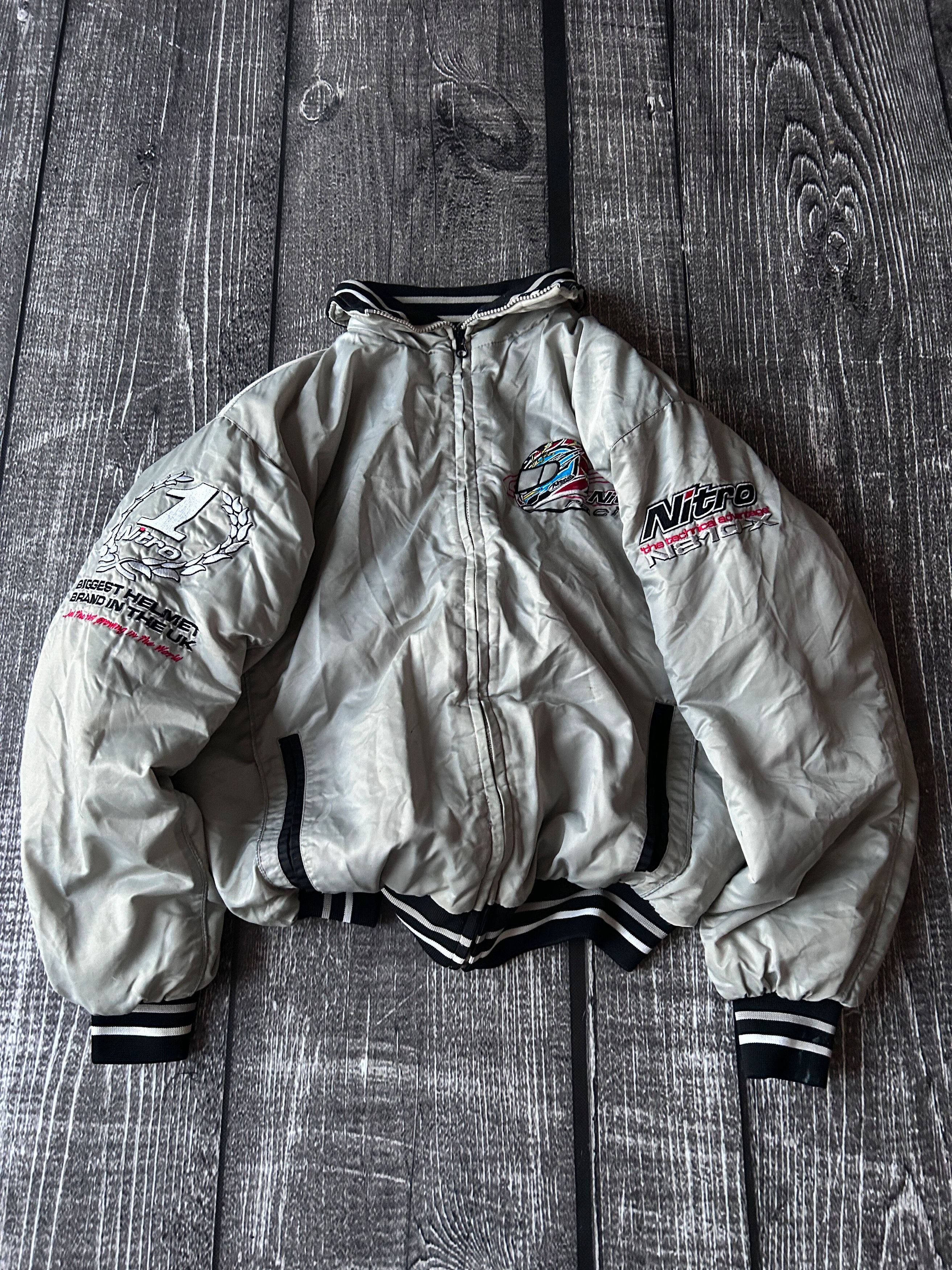 Other VTG Yohji Yamamoto Marlboro Style Racing Bomber Jacket 90s Size US L / EU 52-54 / 3 - 2 Thumbnail