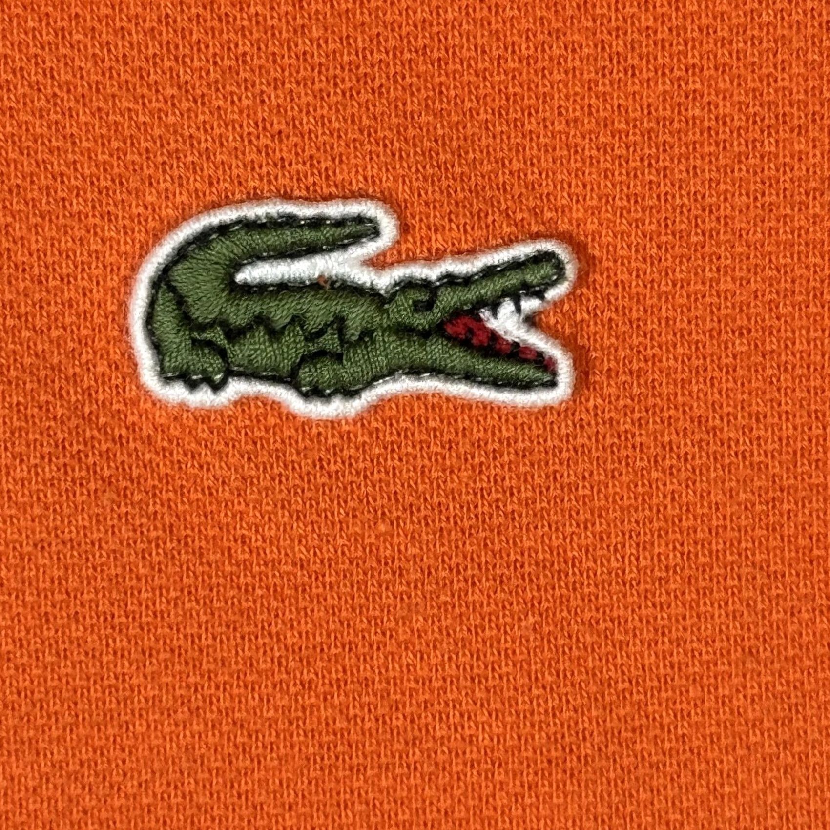 Lacoste Lacoste Polo Shirt Mens 3XL Orange Cotton Pique Short Sleeve Crocodile Logo Size US XXL / EU 58 / 5 - 7 Thumbnail