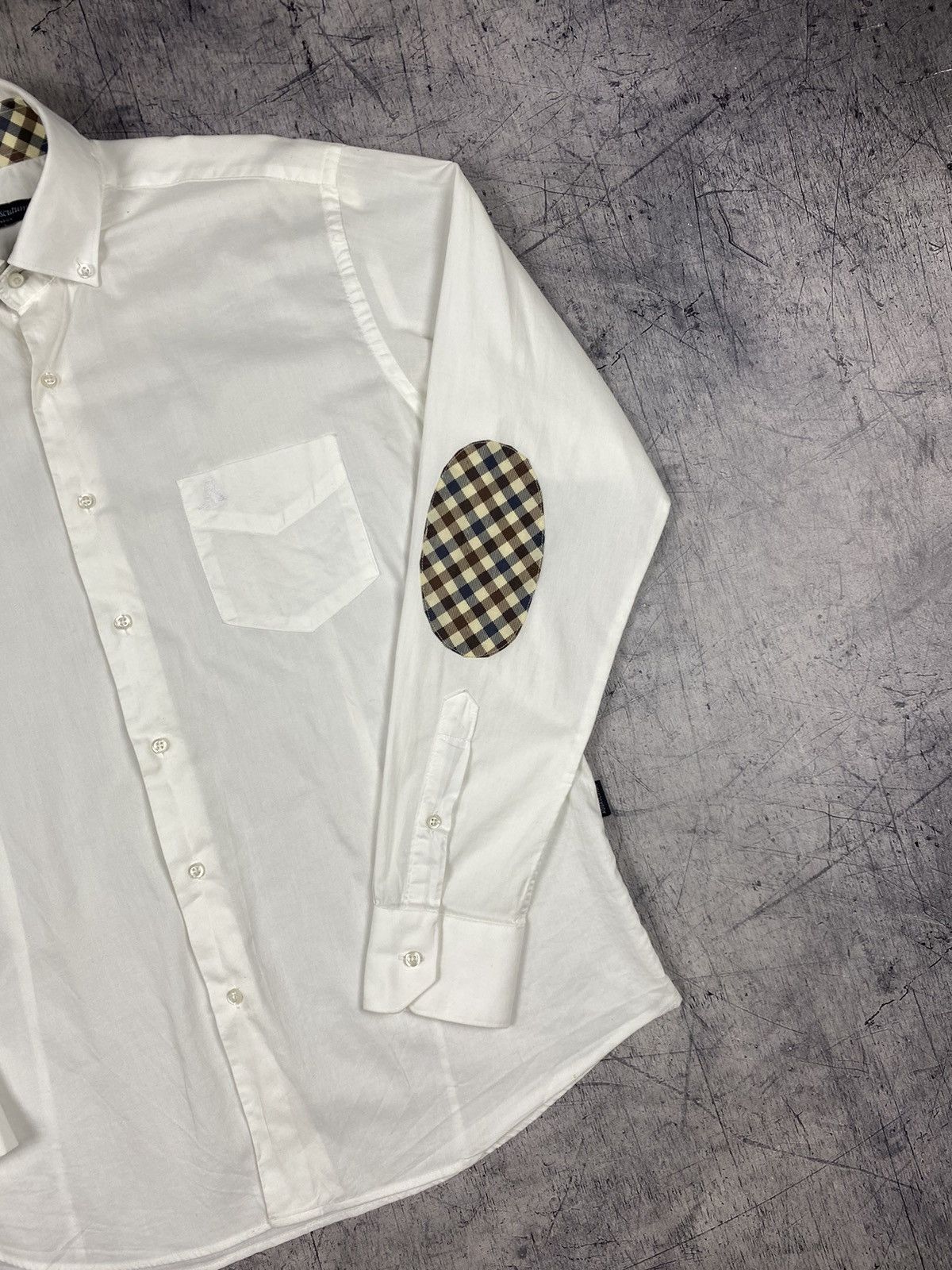 Aquascutum × Vintage Vintage Aquascutum London Butto Up Shirt Size US M / EU 48-50 / 2 - 4 Thumbnail