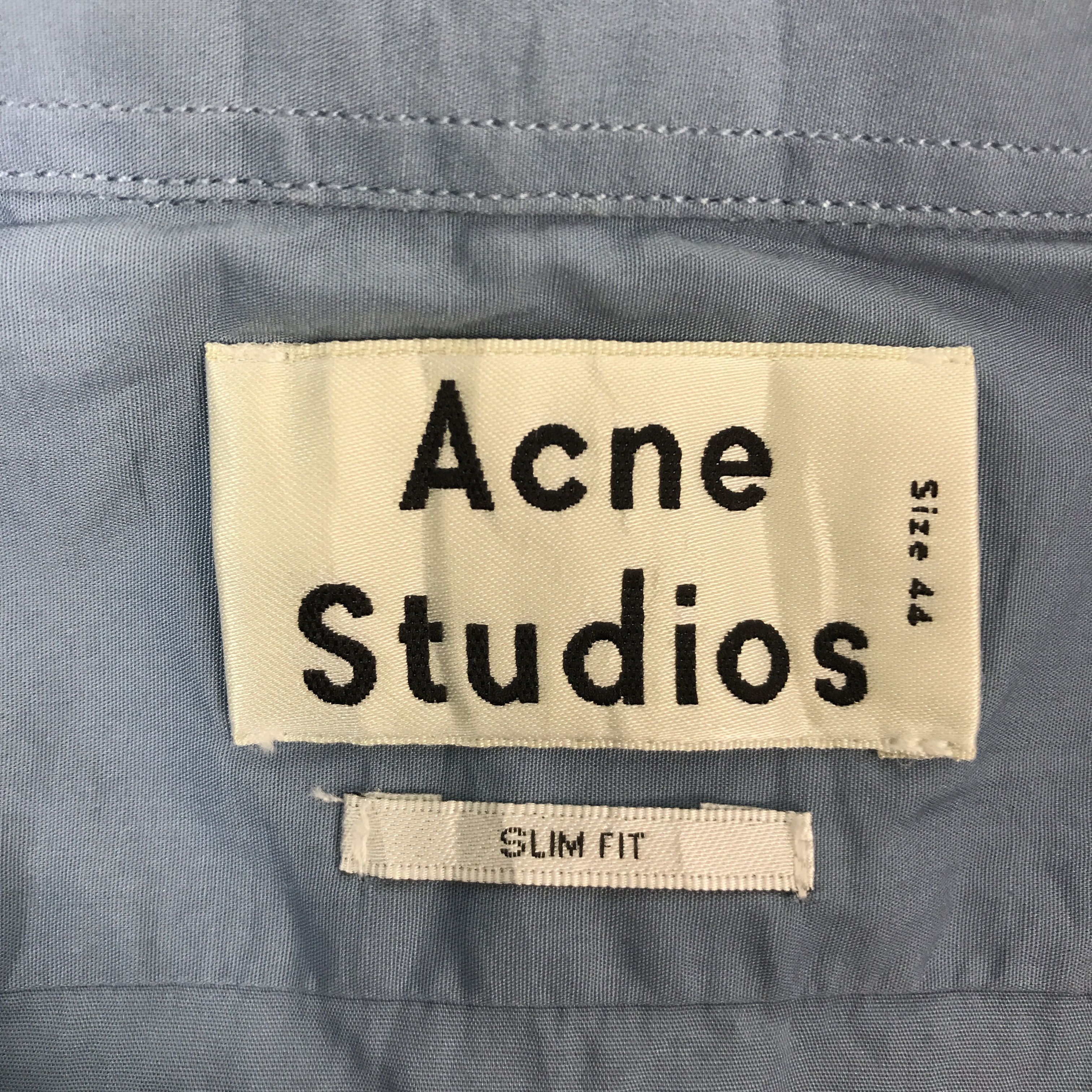 Acne Studios ACNE STUDIOS SLIM FIT BUTTON UP TSHIRTS Size US S / EU 44-46 / 1 - 9 Thumbnail