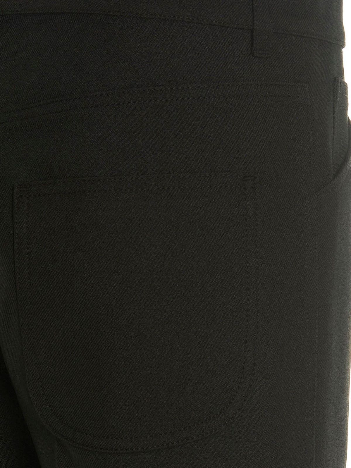 o1mle1024 Bootcut Twill Retro Pant in Black