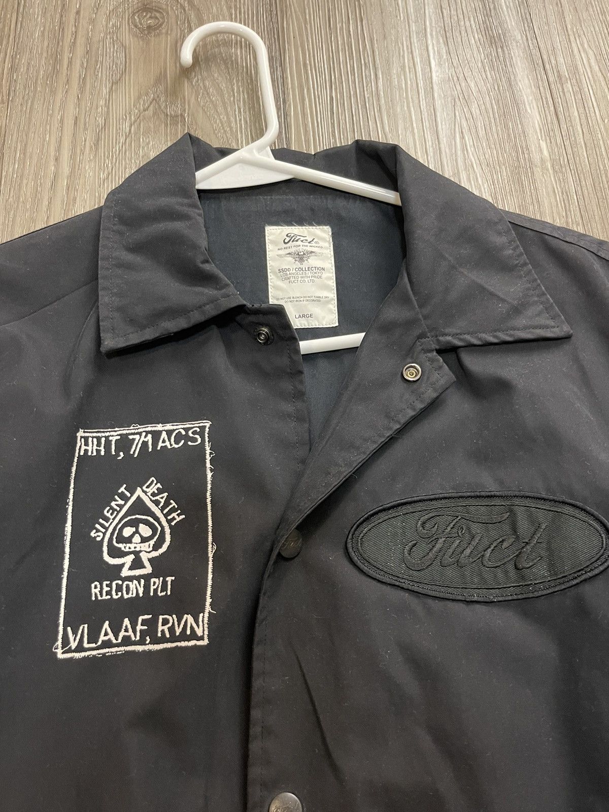 FUCT SSDD Silent Death Recon Jacket