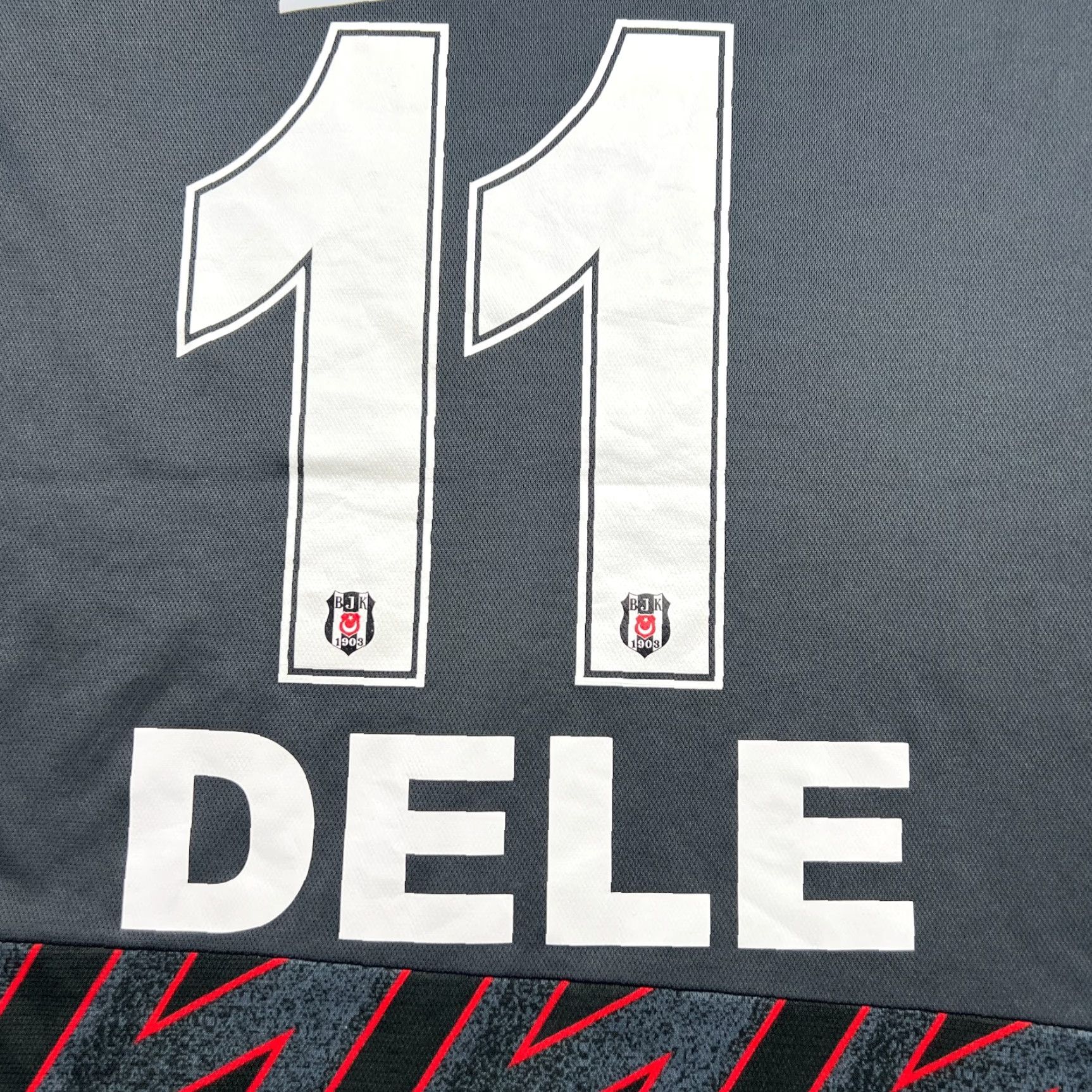Adidas adidas Besiktas 2022 2023 Third Football Jersey Womens L Dele Alli Multicolor Short Sleeve T-Shirt Jersey Sportswear Mens Womens Girls Boys Size L / US 10 / IT 46 - 6 Thumbnail