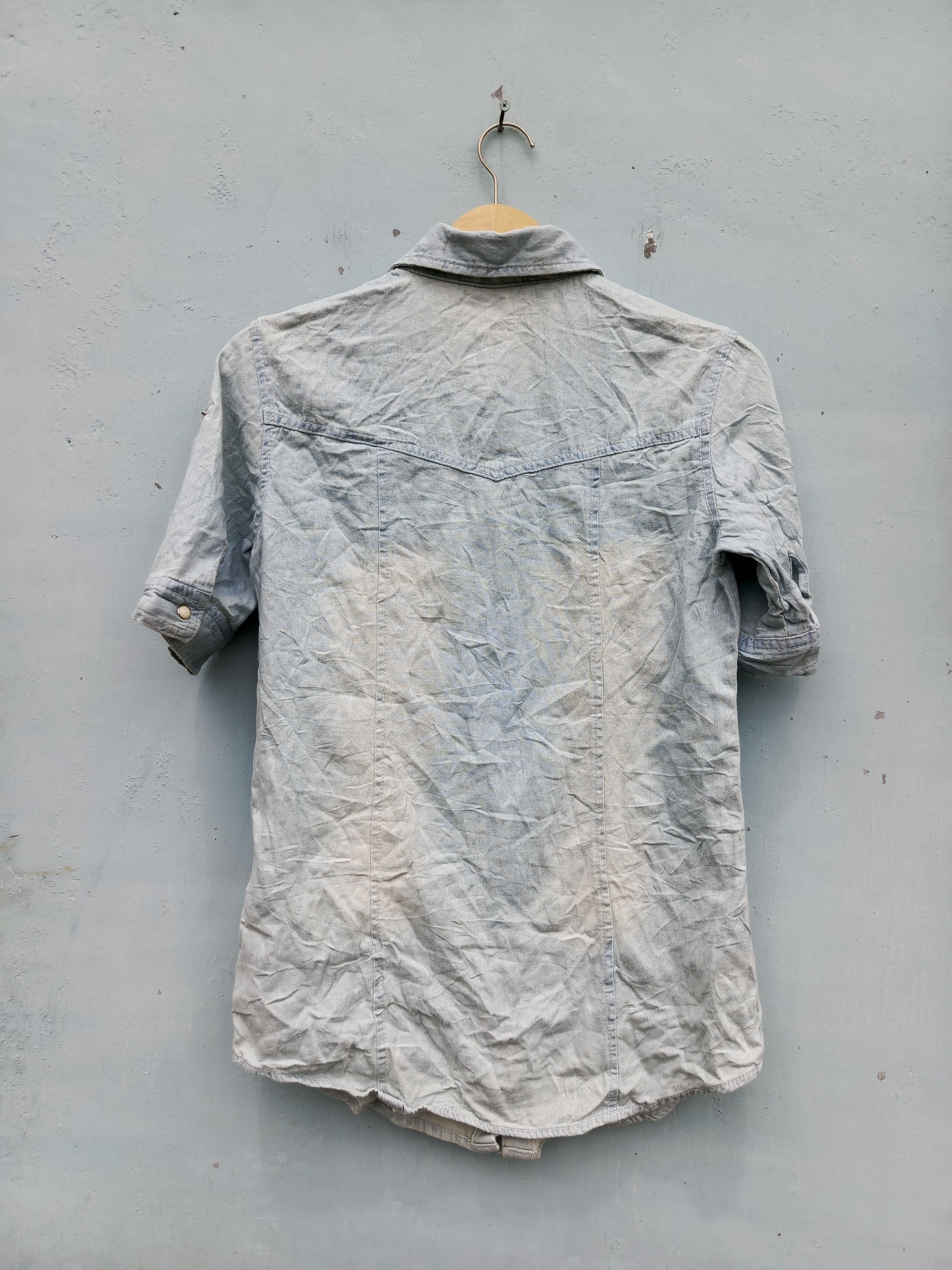 Japanese Brand Cornflake women's shirt button ups Size M / US 6-8 / IT 42-44 - 7 Thumbnail