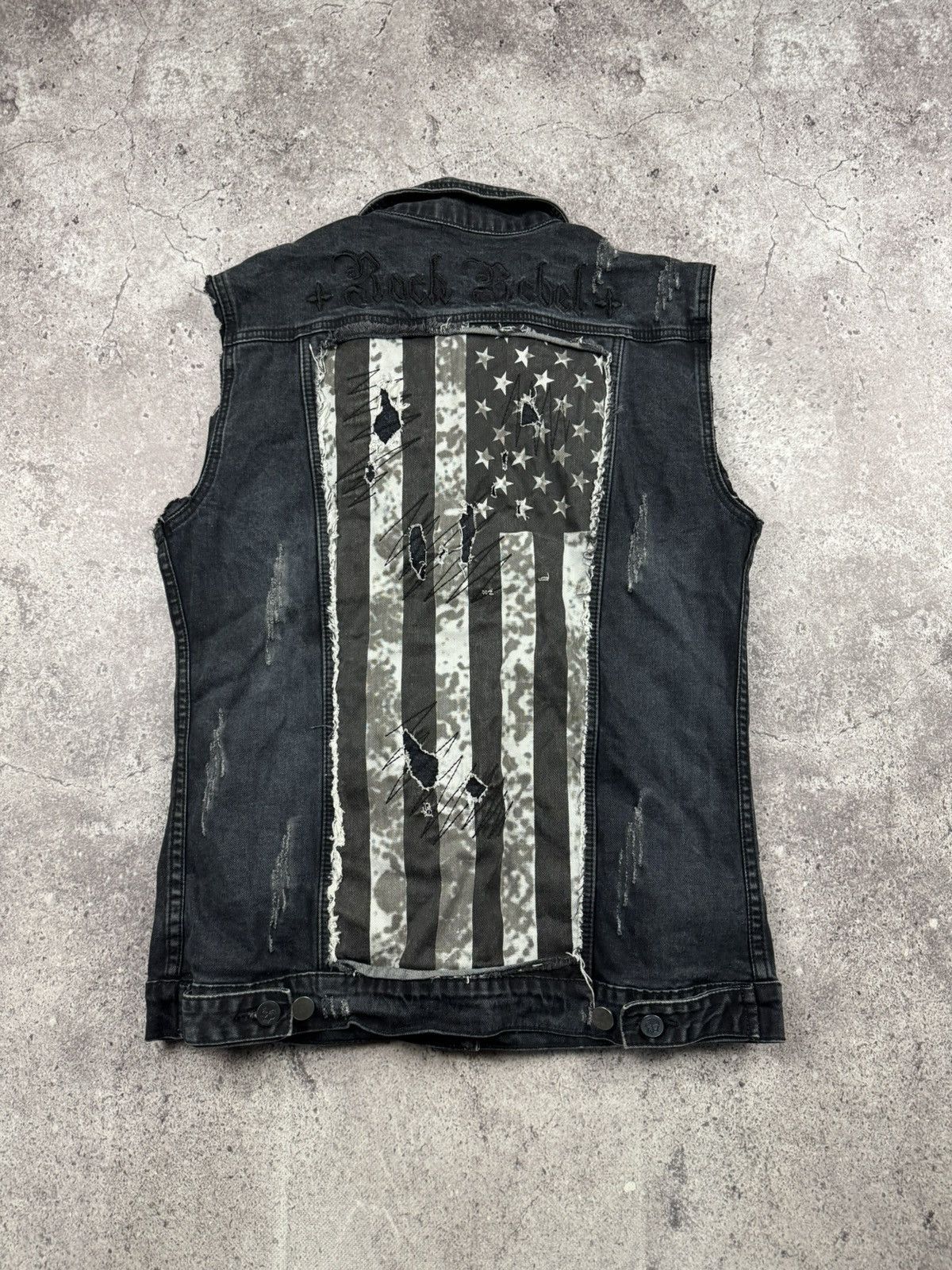 Affliction Affliction style Rock Rebel distressed punk rock Y2K vest Size US S / EU 44-46 / 1 - 5 Thumbnail