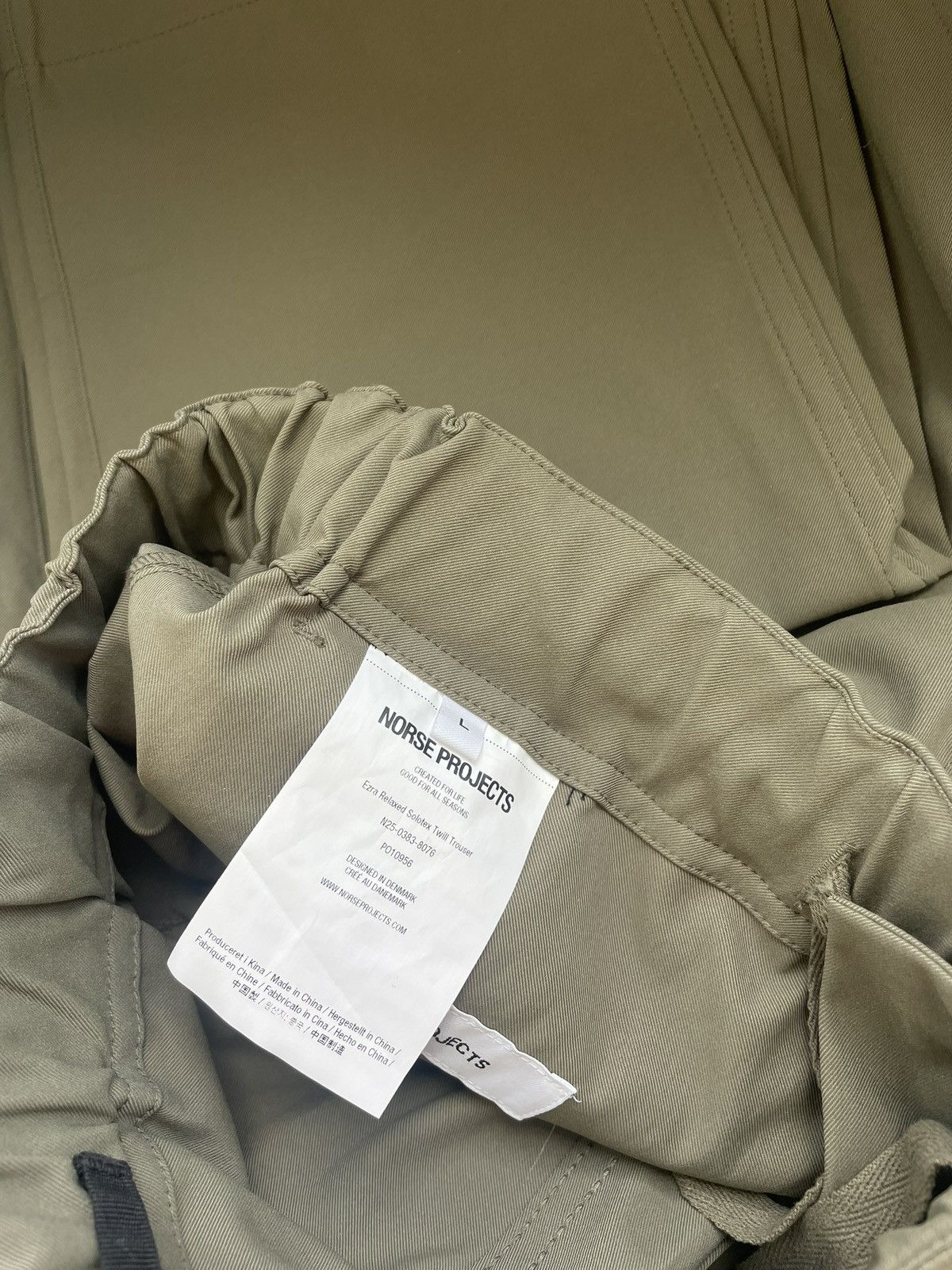 Norse Projects NORSE PROJECTS - EZRA - RELAXED SOLOTEX TWILL TROUSERS Size US 34 / EU 50 - 7 Thumbnail