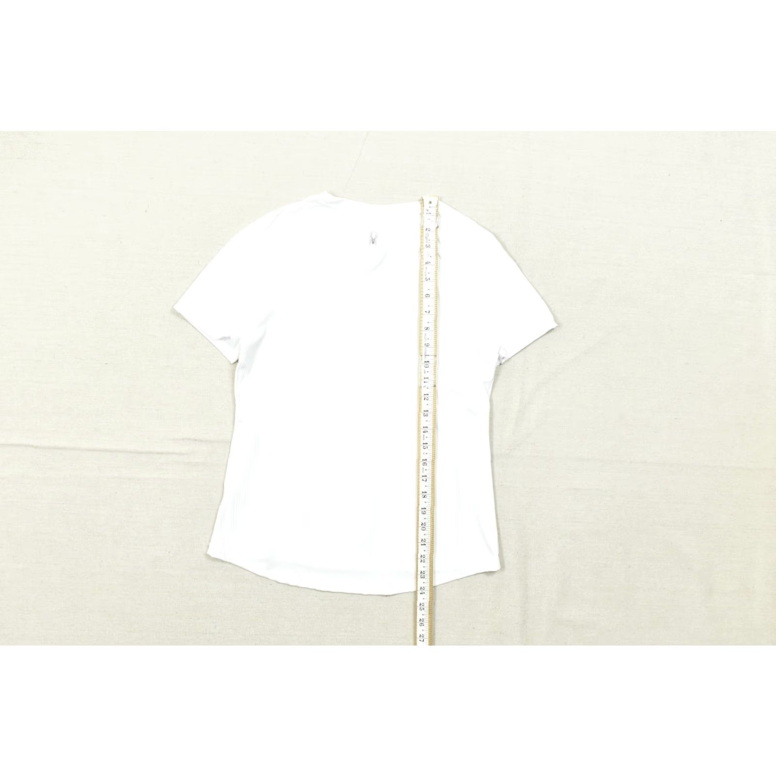 Spyder Spyder Active Women's Small White Short Sleeve Ribbed Athletic T-Shirt NWT Size S / US 4 / IT 40 - 4 Thumbnail