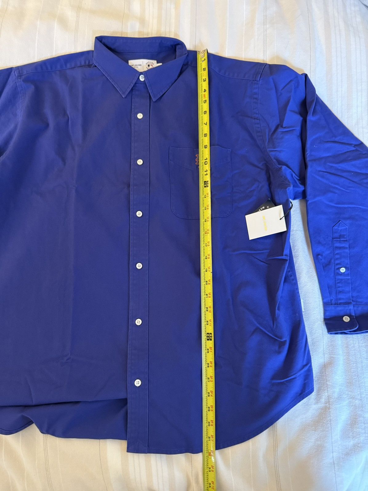 Aime Leon Dore × MLB Aime Leon Dore ALD / New York Mets Leon Overshirt Royal XXL Size US XXL / EU 58 / 5 - 14 Thumbnail