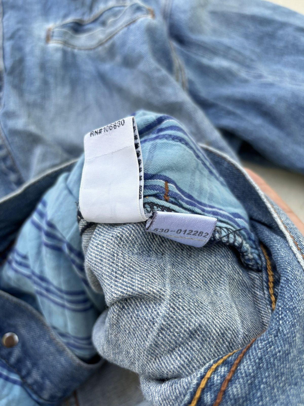 Rocawear Vintage Rocawear Bondage Distressed Denim Jacket Oversized Size US XL / EU 56 / 4 - 11 Thumbnail